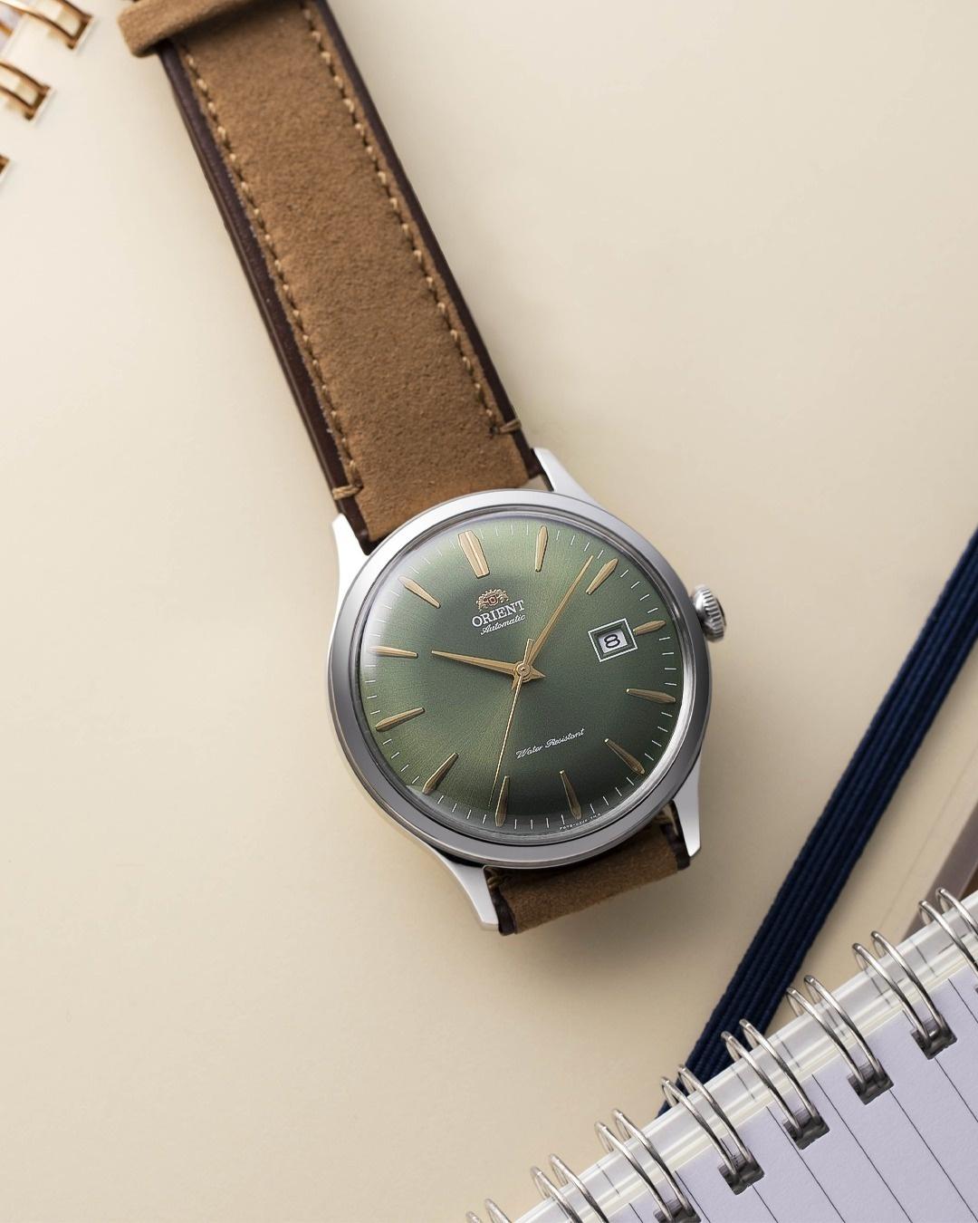 Orient RA-AC0P01E30B Bambino 42mm zegarek klasyczny Classic