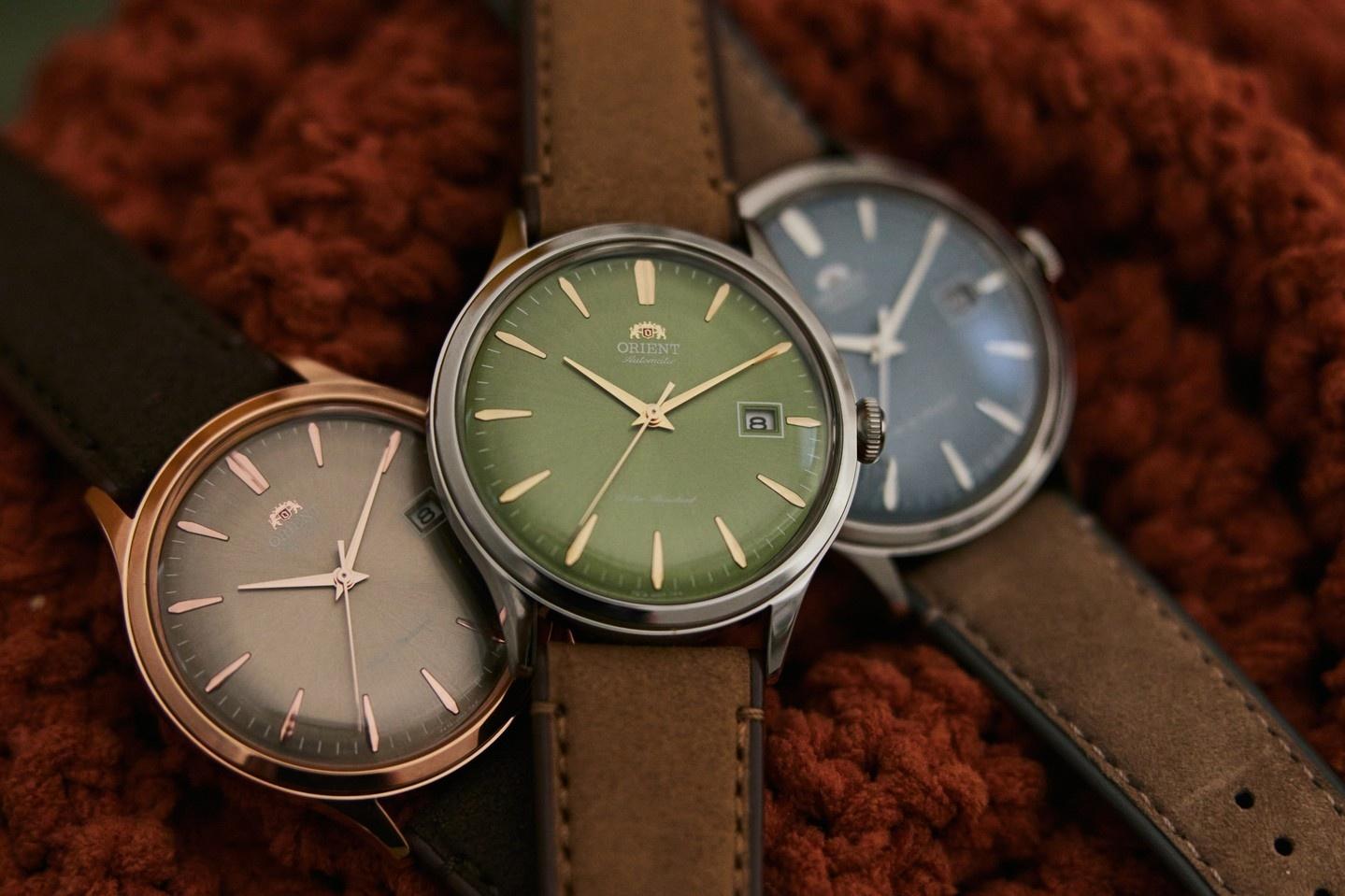 Orient RA-AC0P01E30B Classic Bambino 42mm zegarek męski klasyczny mineralne