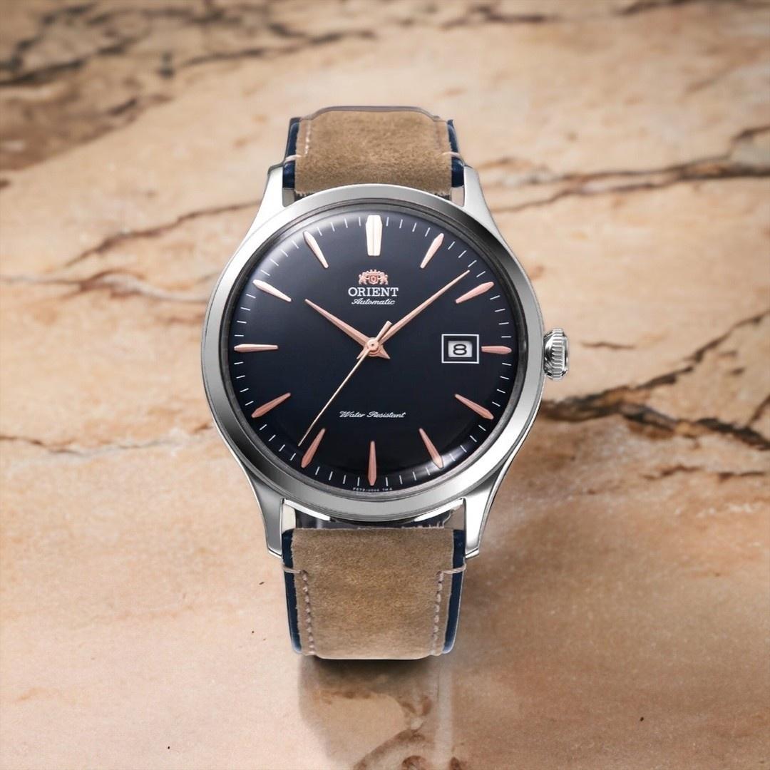 Orient RA-AC0P02L10B Bambino 42mm zegarek klasyczny Classic