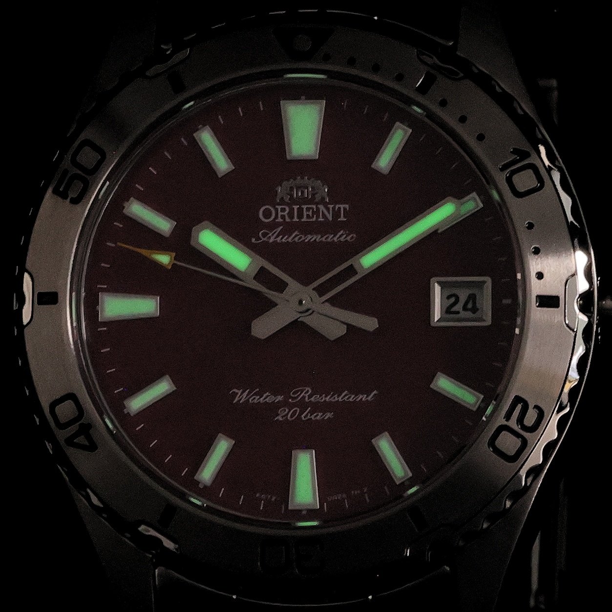 Orient RA-AC0Q09R30B Sports zegarek męski klasyczny szafirowe - miniatura 5