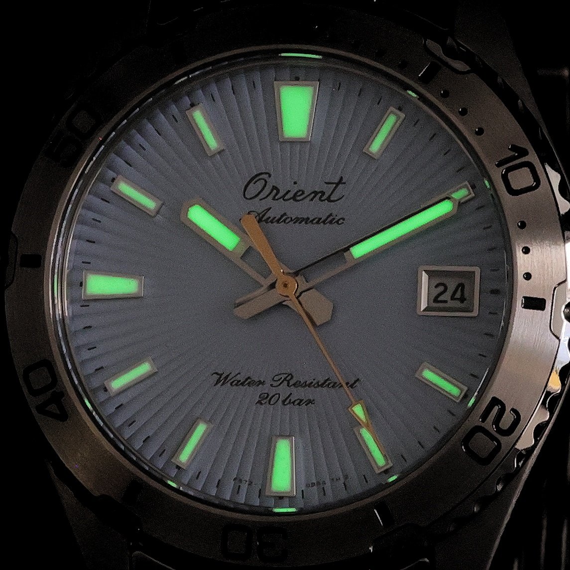 Orient RA-AC0Q12L30B Orient Since 1950 75th Anniversary Limited Edition zegarek męski klasyczny szafirowe