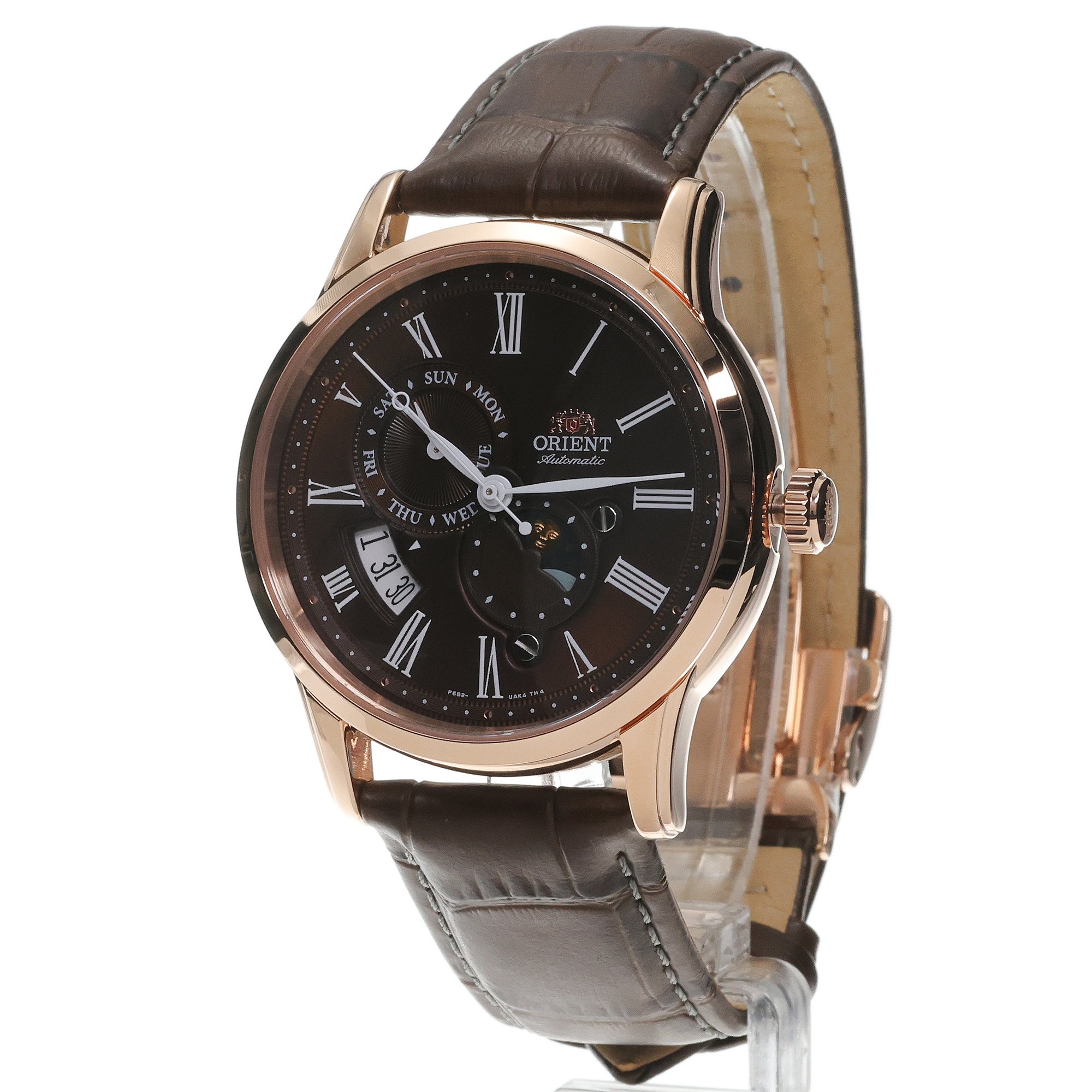 Orient RA-AK0009T30B Classic zegarek męski klasyczny szafirowe - miniatura 2