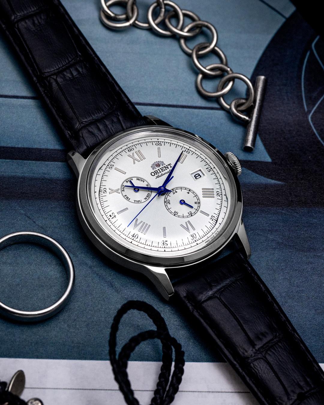 Orient RA-AK0701S30B Classic Automatic Classic Automatic zegarek męski klasyczny mineralne - miniatura 8
