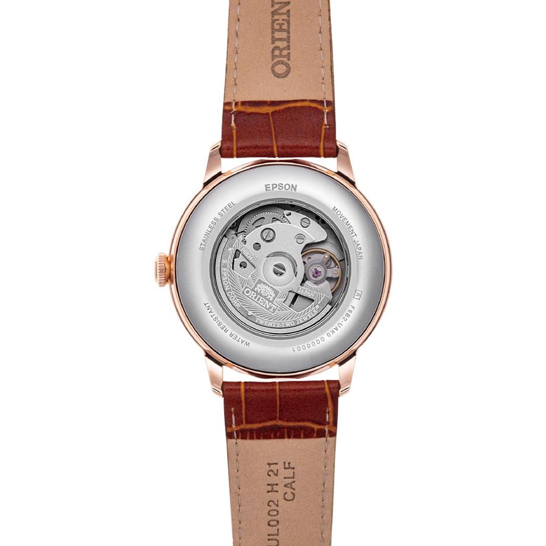 Orient RA-AK0801S30B Classic Automatic Bambino Sun Moon zegarek męski klasyczny mineralne - miniatura 8
