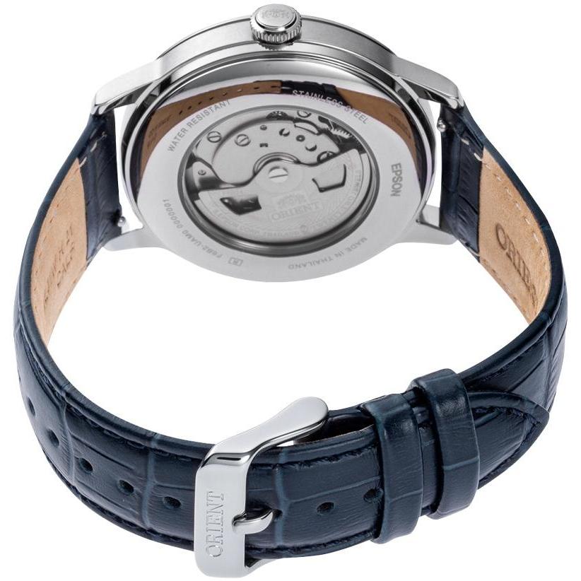 Orient RA-AK0806L30B Bambino Sun Moon Classic klasyczny zegarek srebrny - miniatura 9