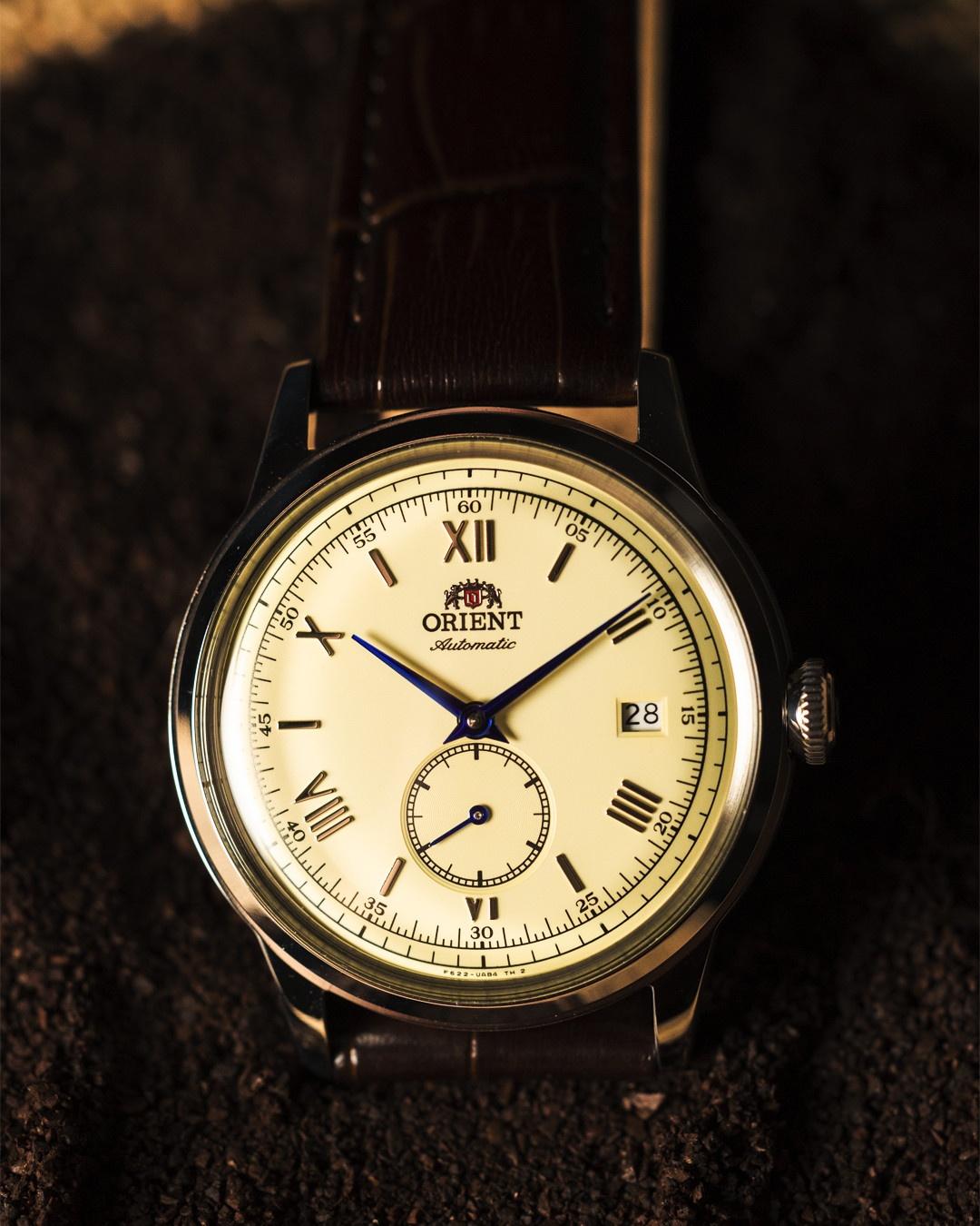 Orient RA-AP0105Y30B zegarek srebrny klasyczny Classic pasek - miniatura 5
