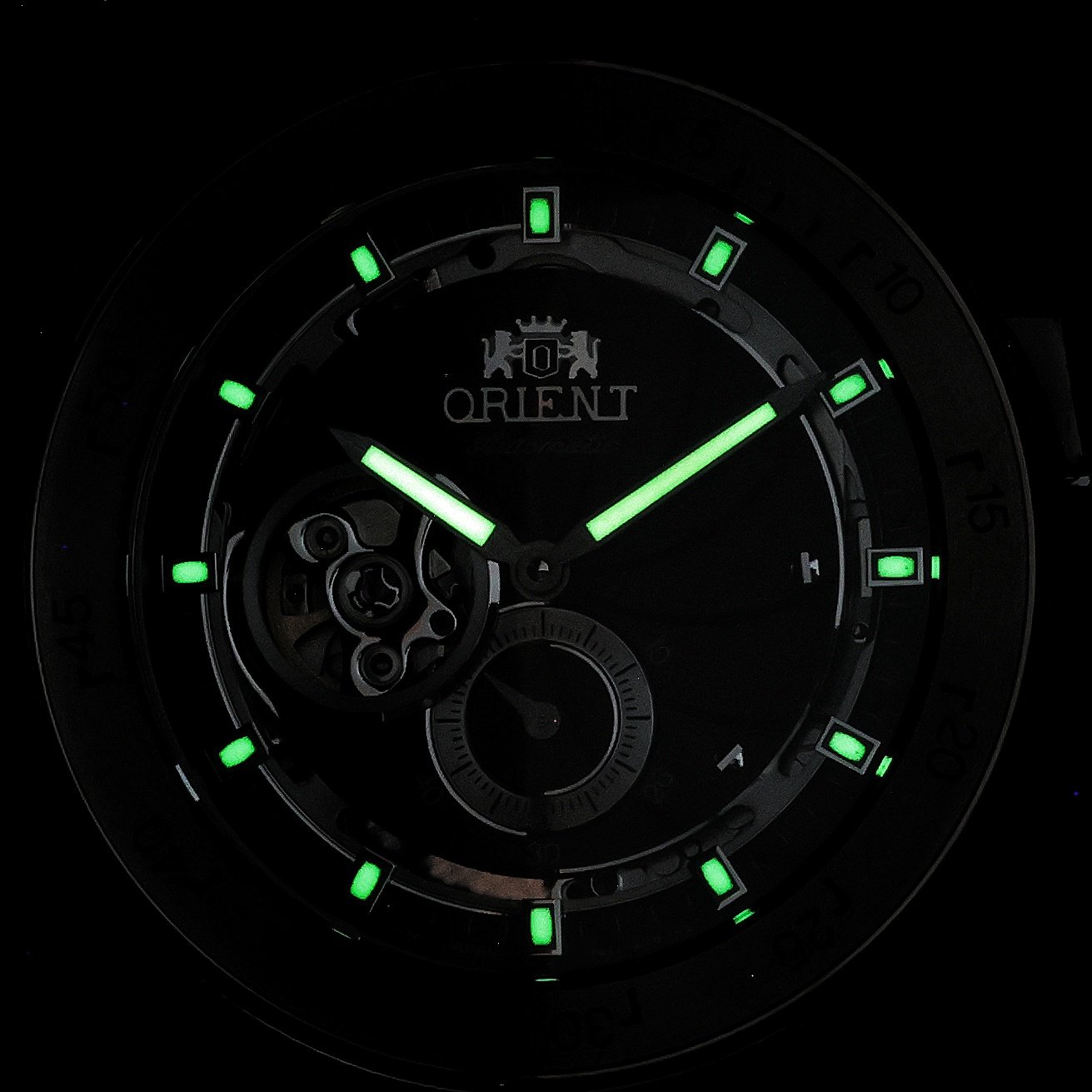 Orient RA-AR0203Y10B zegarek szary klasyczny Revival pasek