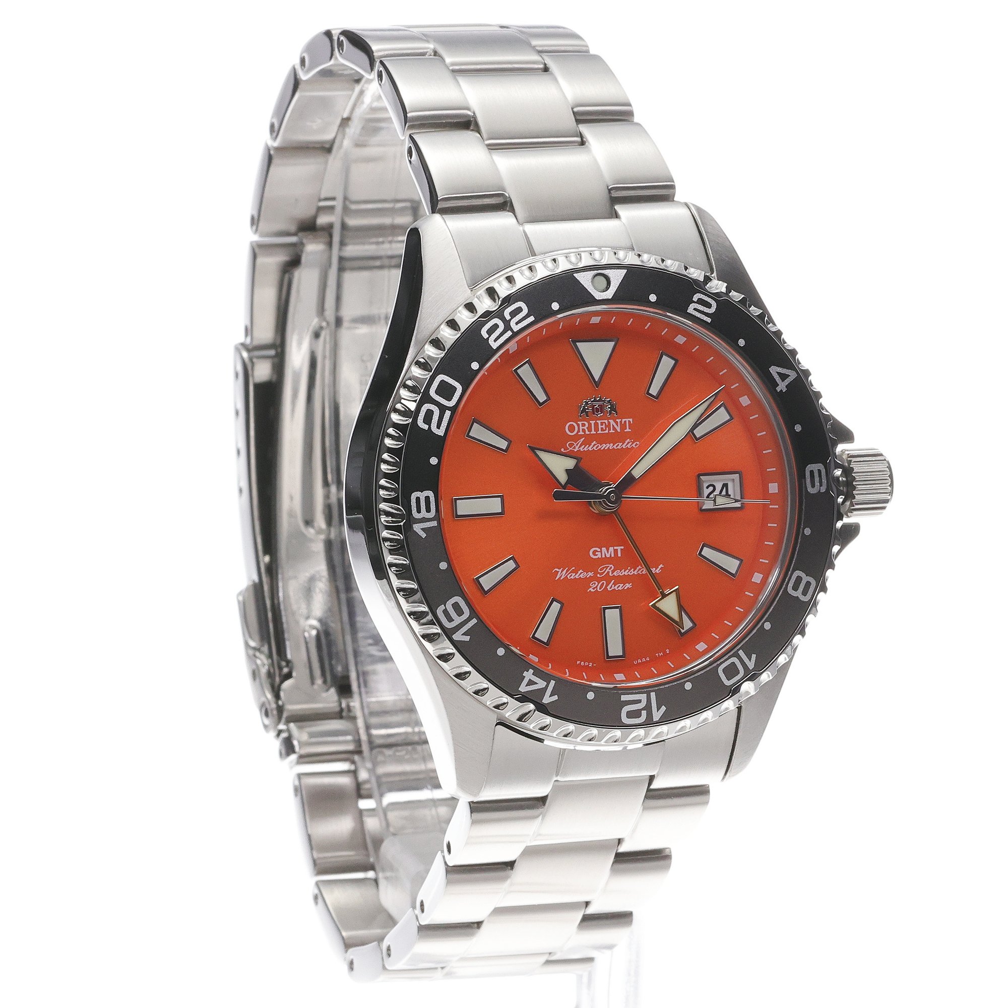 Orient RA-BC0004Y30B Mako GMT zegarek klasyczny Męskie - miniatura 3