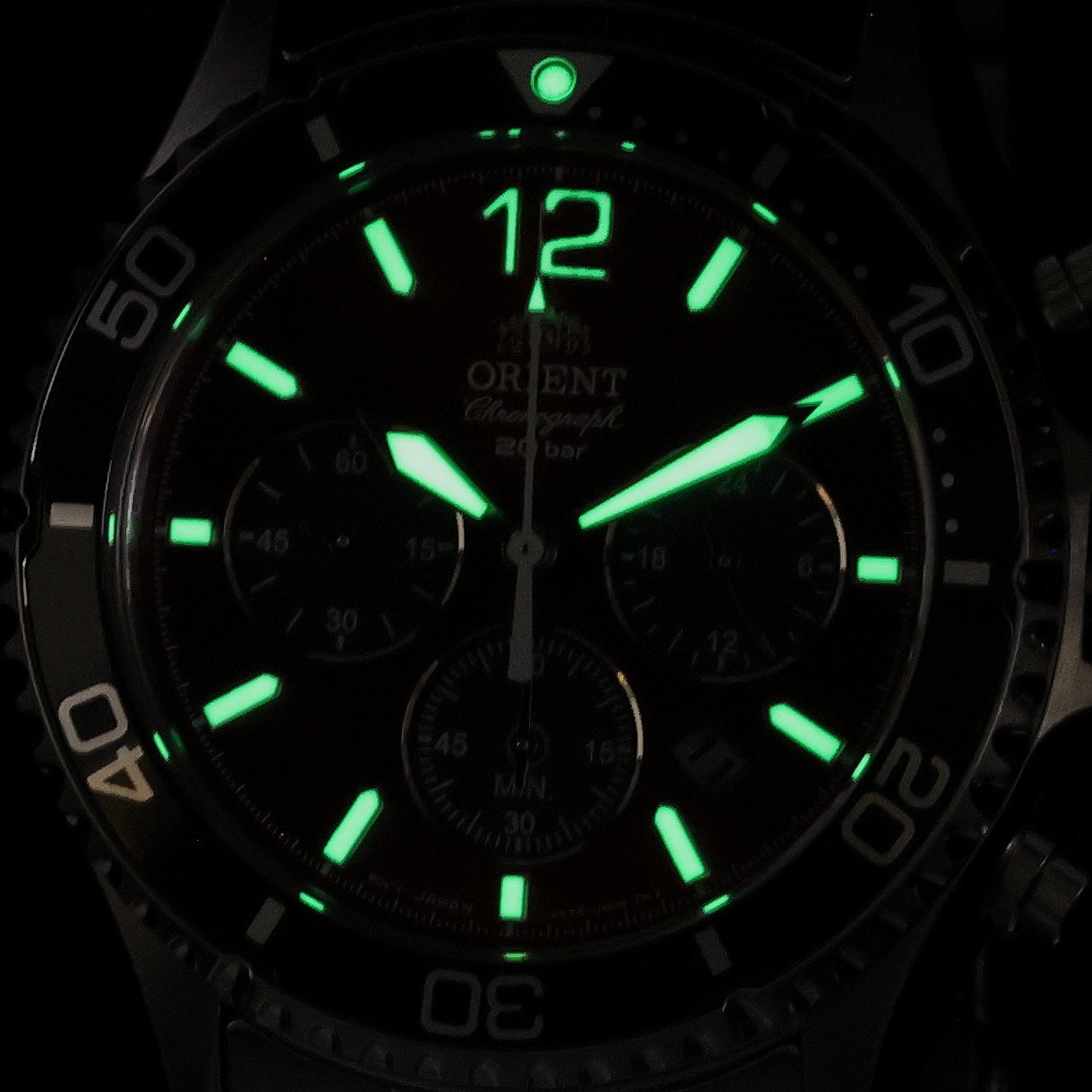 Orient RA-TX0207R10B Sports Sports zegarek męski sportowy szafirowe
