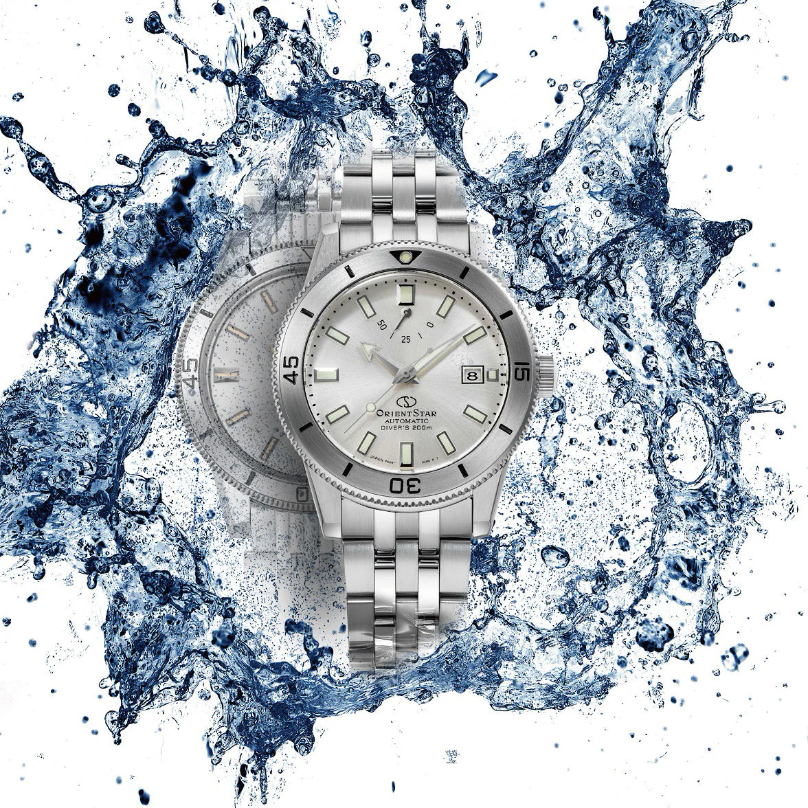Orient Star RE-AU0502S00B zegarek męski klasyczny Sports bransoleta - miniatura 10