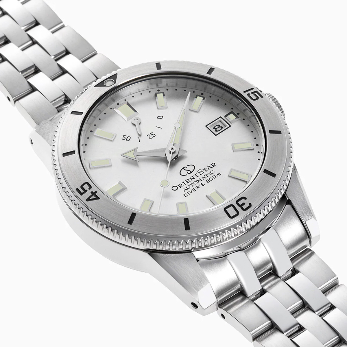 Orient Star RE-AU0502S00B zegarek męski Sports srebrny - miniatura 2