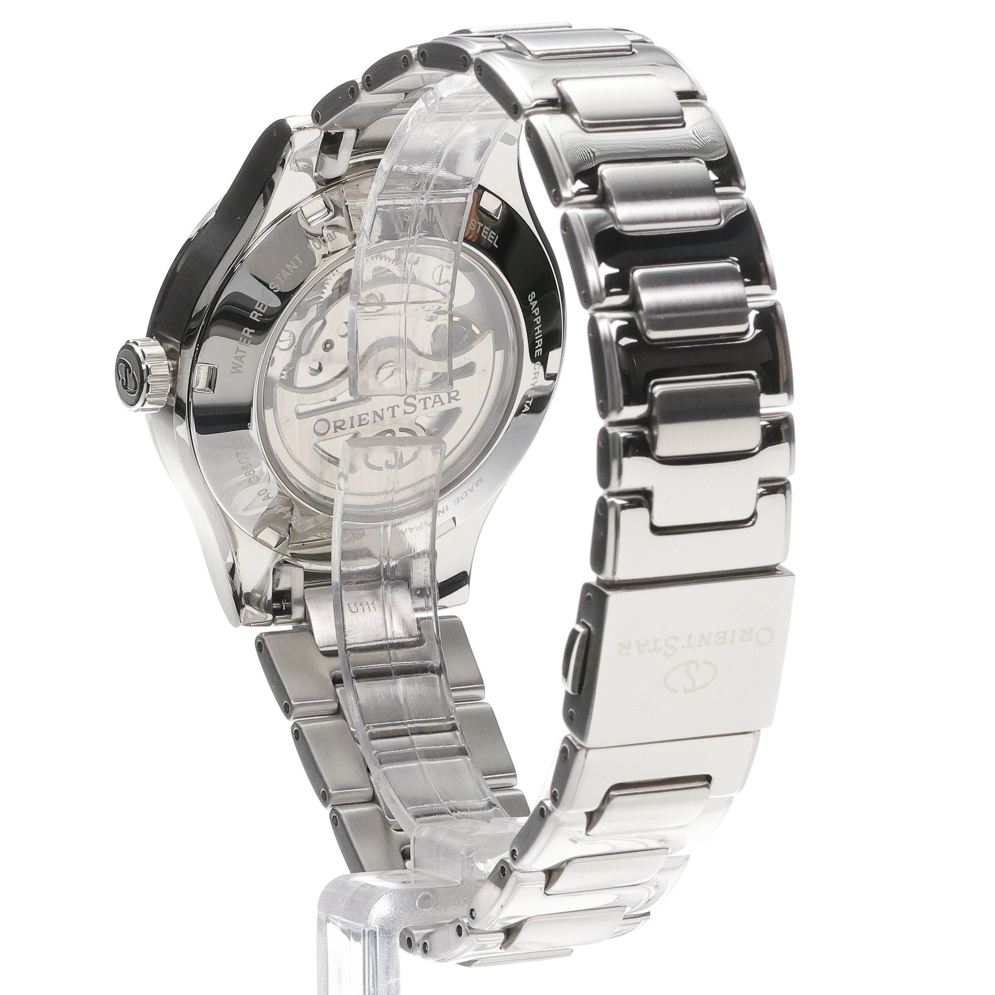 Orient Star RE-BQ0001G00B zegarek srebrny klasyczny Contemporary bransoleta - miniatura 4
