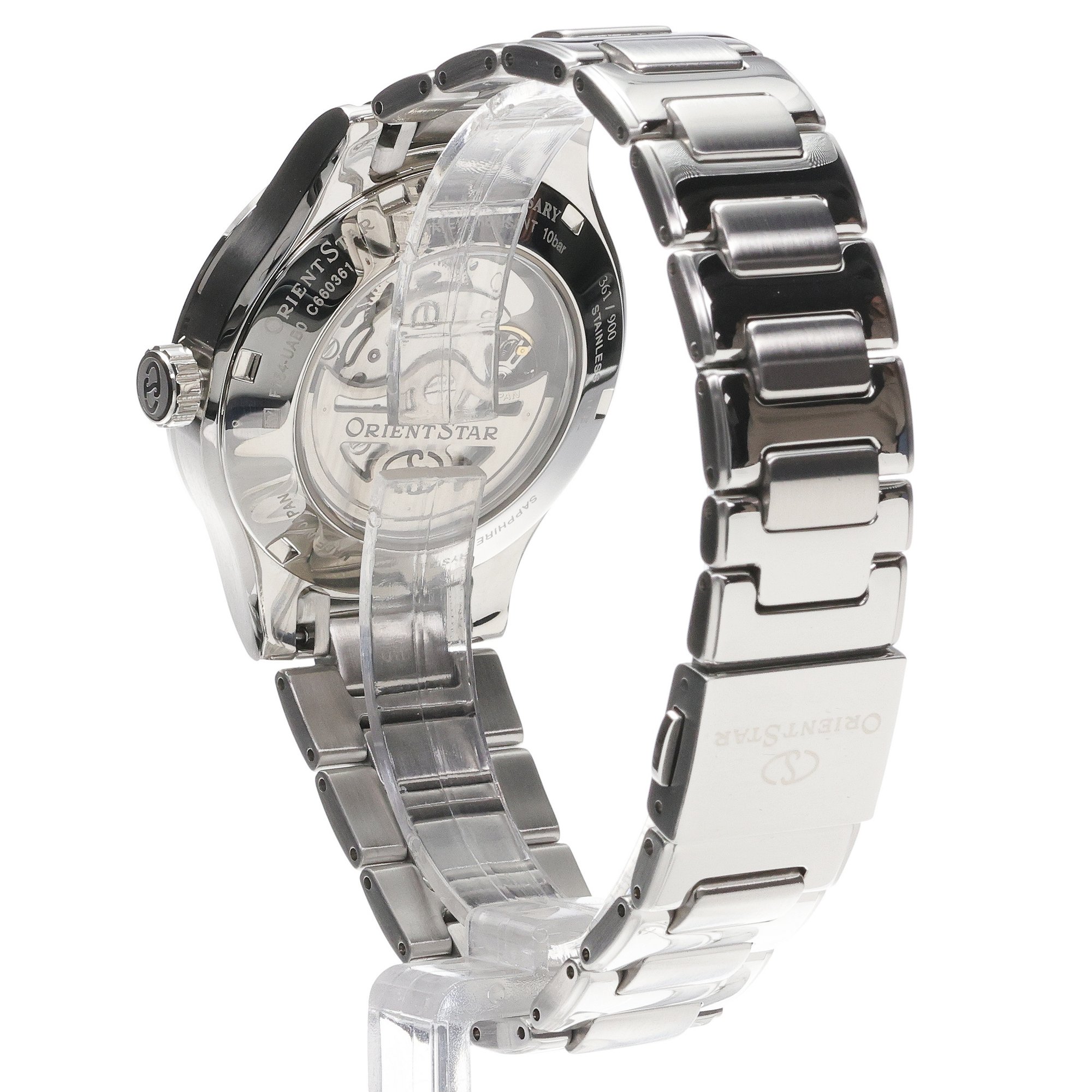 Orient Star RE-BQ0004Y00B zegarek srebrny klasyczny Contemporary bransoleta - miniatura 4
