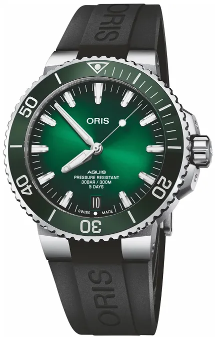 Oris 01 400 7763 4157-07 4 24 74EB Aquis AQUIS DATE CALIBRE 400 - zdjęcie 1