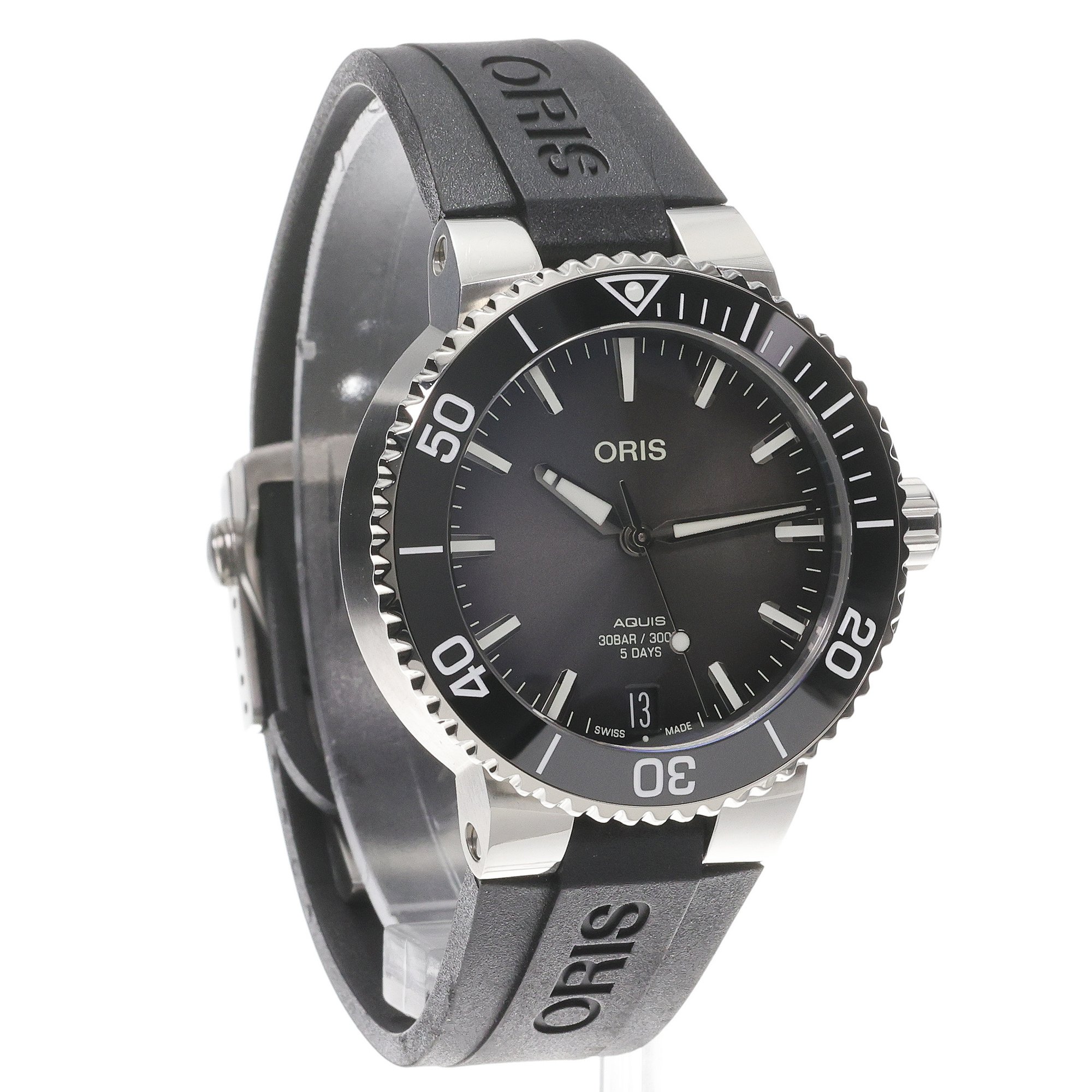Oris 01 400 7769 4154-07 4 22 74FC męski zegarek Aquis pasek - miniatura 3