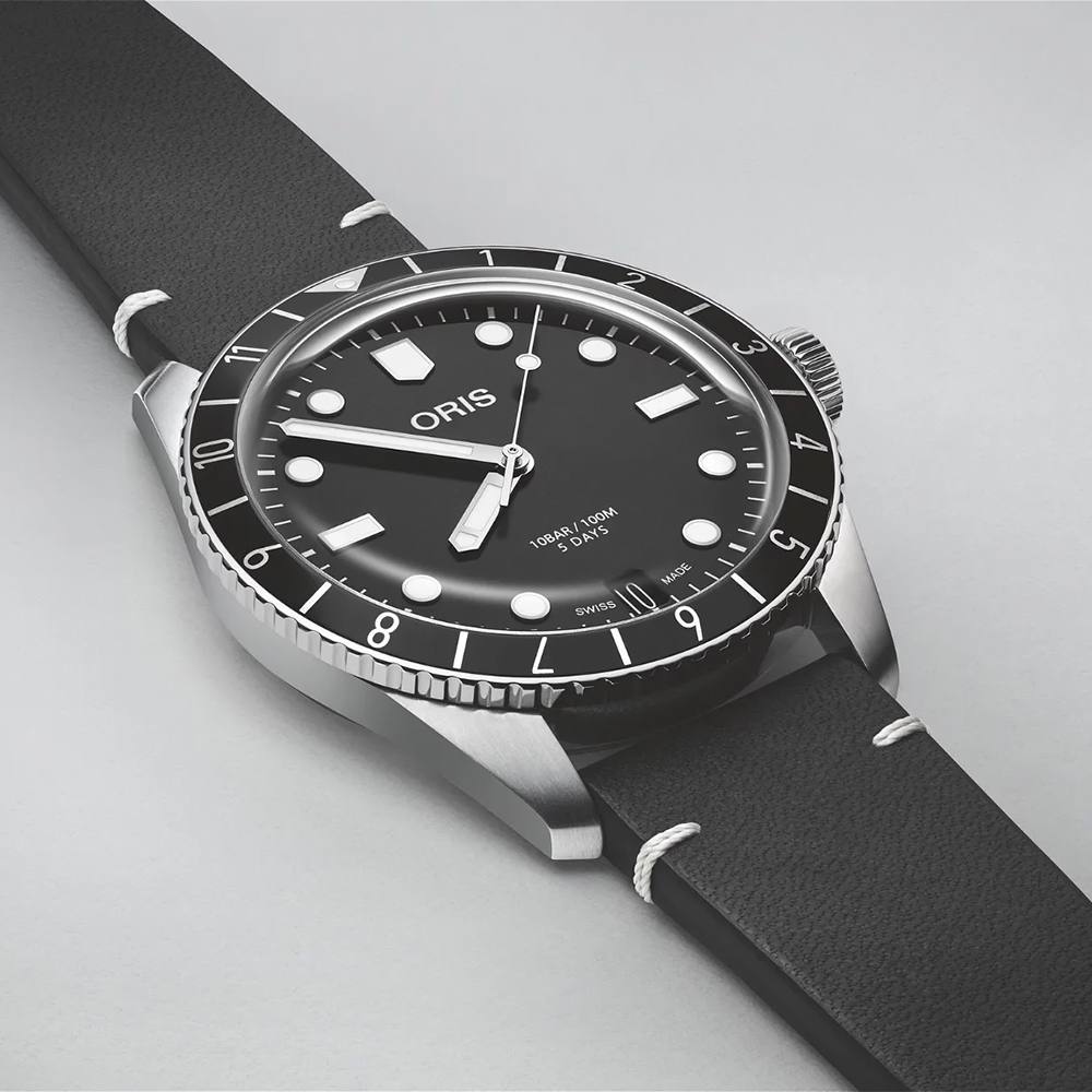 Oris 01 400 7772 4054-07 5 20 82 zegarek męski Divers - miniatura 3