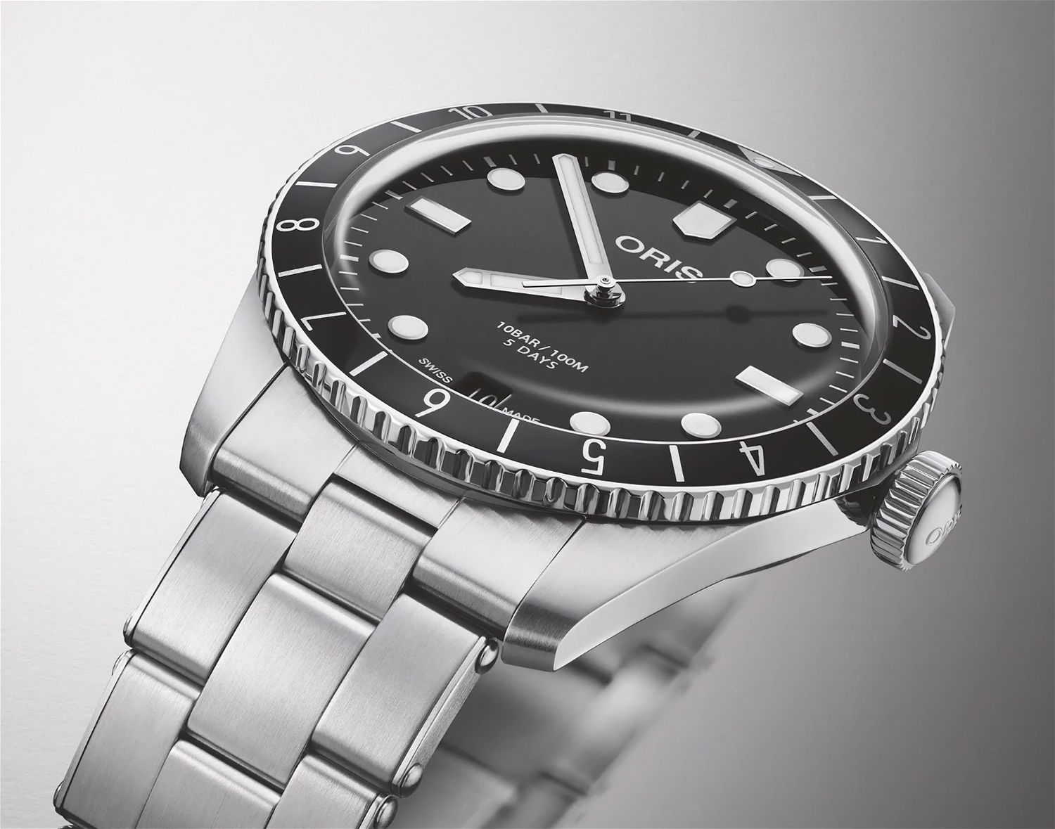 Oris 01 400 7772 4054-07 8 20 18 męski zegarek Divers bransoleta - miniatura 2