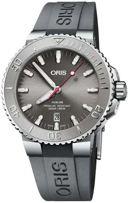 Oris 01 733 7730 4153-07 4 24 63EB Aquis AQUIS DATE RELIEF - zdjęcie 1