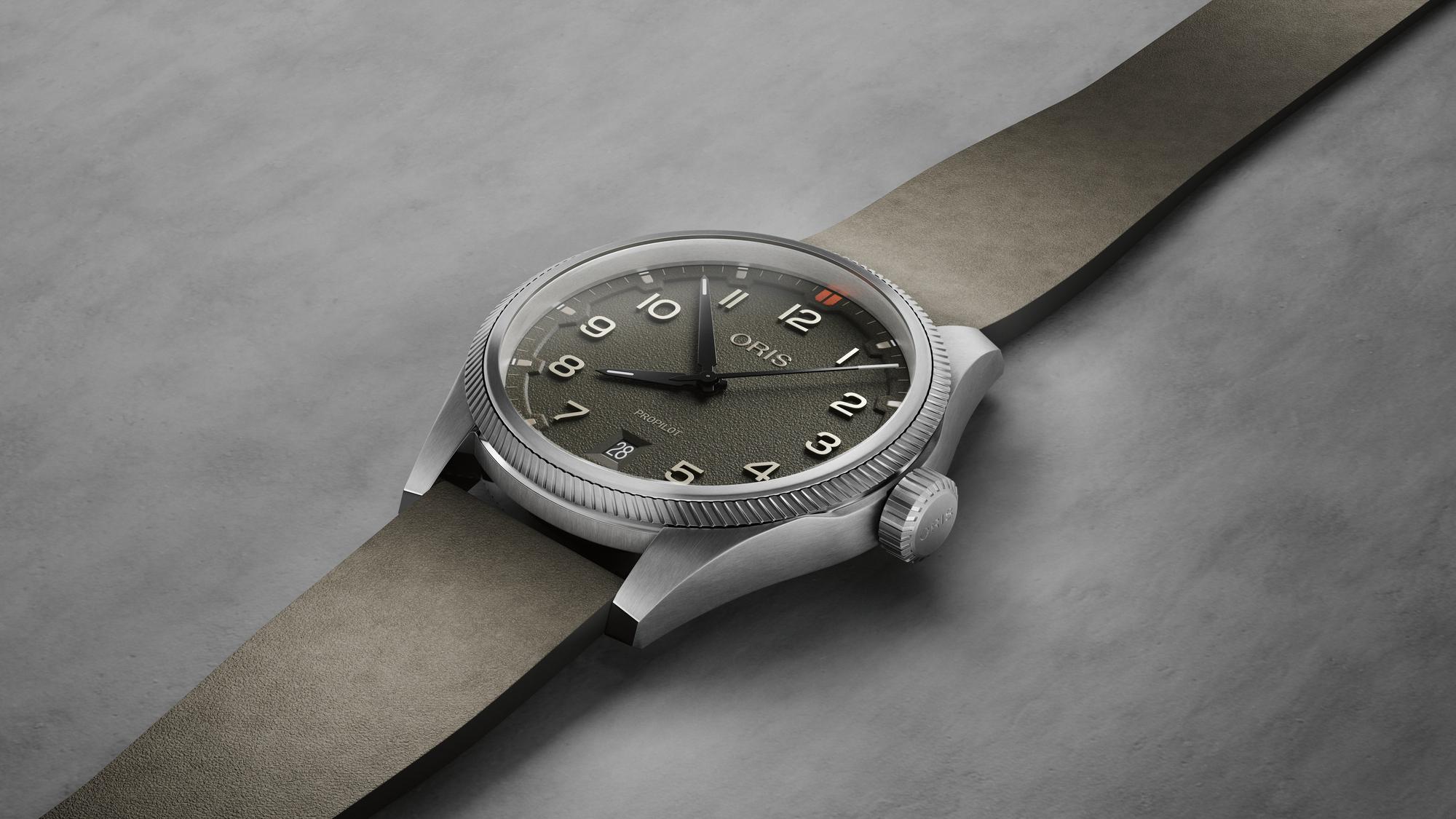 Oris 01 733 7805 4167-07 6 20 16LC zegarek - miniatura 2