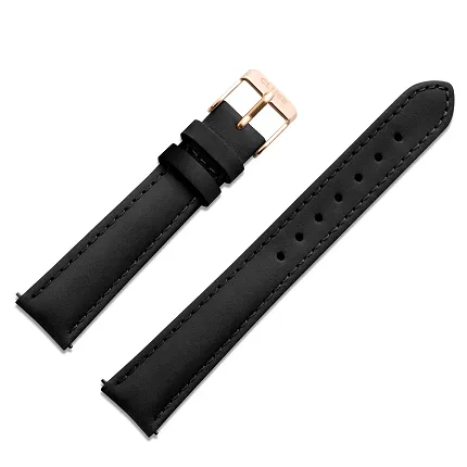 Cluse CS1408101024 Leather Black/Rose Gold - zdjęcie 1