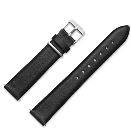 Cluse CS1408101043 Leather Metal Loop Black/Silver - zdjęcie 1