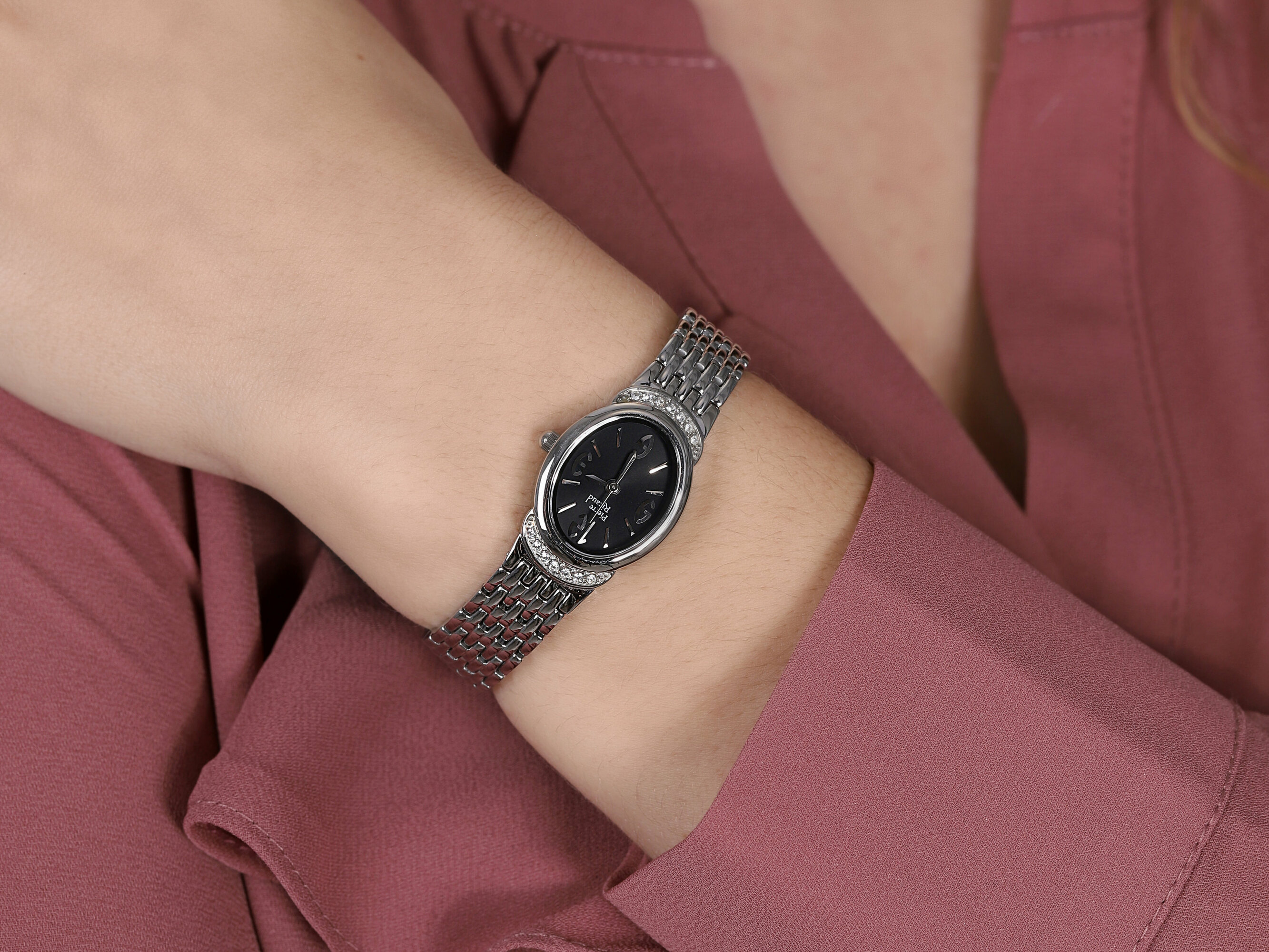 Pierre Ricaud P21024.5154QZ zegarek damski Bransoleta
