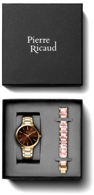 Pierre Ricaud P220511C1GQ-SET damski zegarek Damskie bransoleta