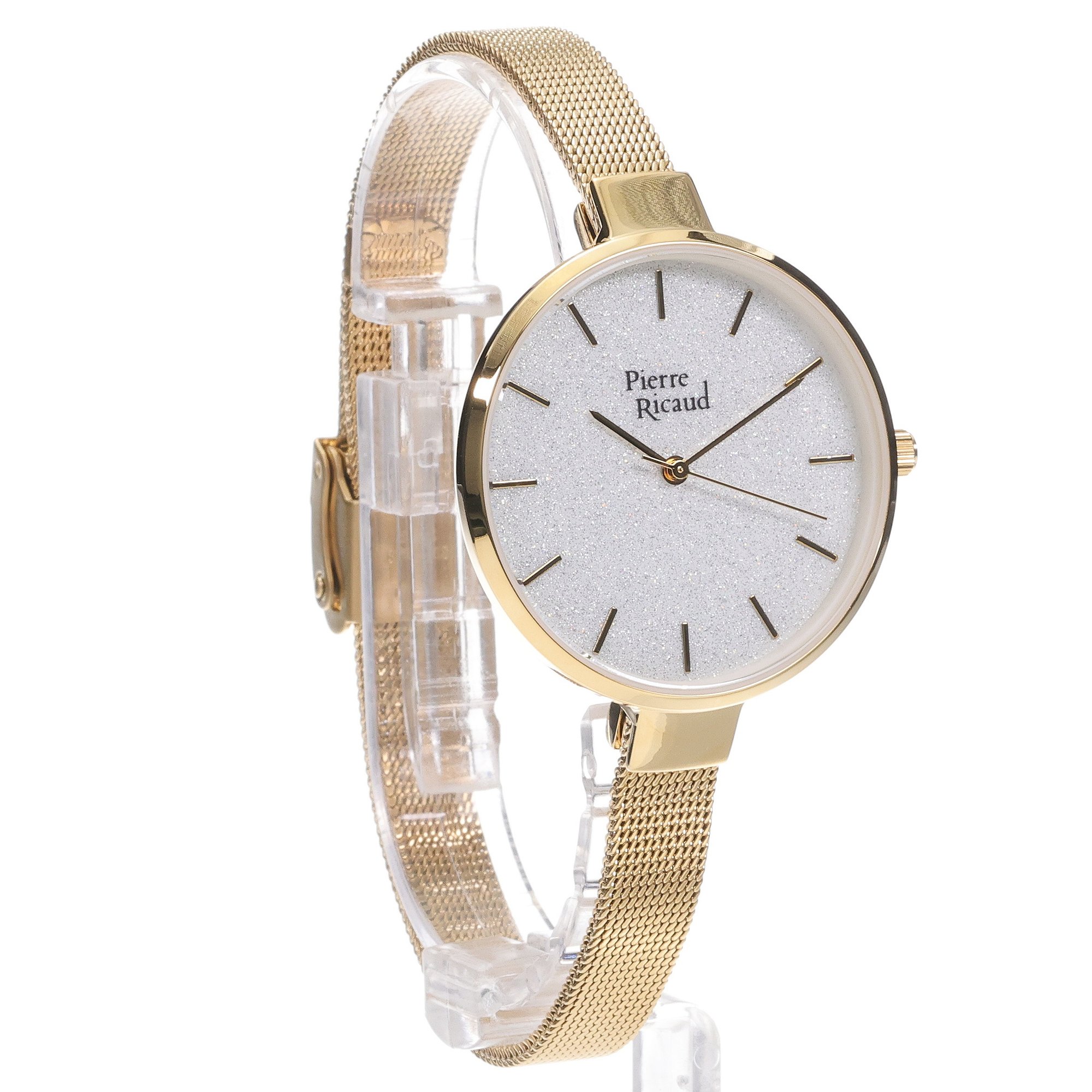 Pierre Ricaud P220851113Q zegarek złoty elegancki Bransoleta bransoleta