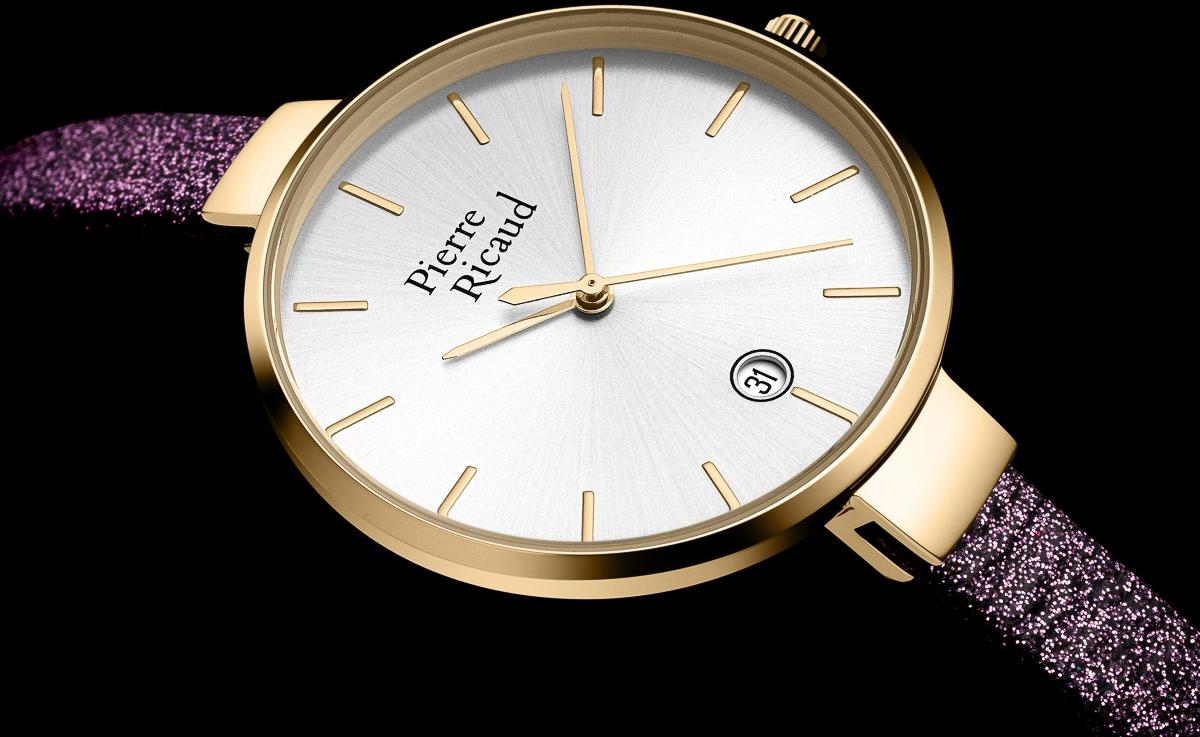 Pierre Ricaud P220851P13Q Pasek zegarek damski fashion-modowy mineralne