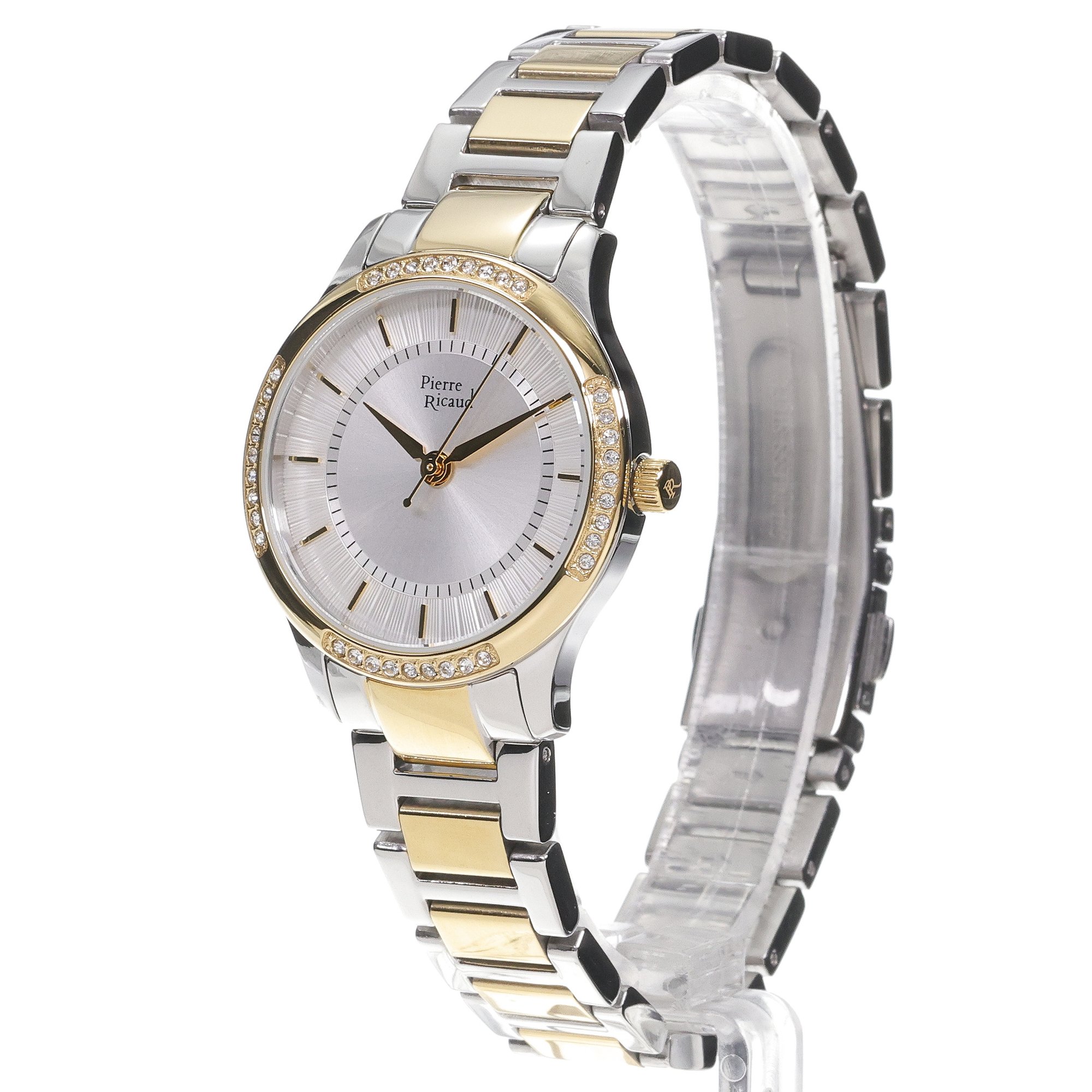 Pierre Ricaud P221622113QZ zegarek srebrny fashion-modowy Damskie bransoleta - miniatura 2