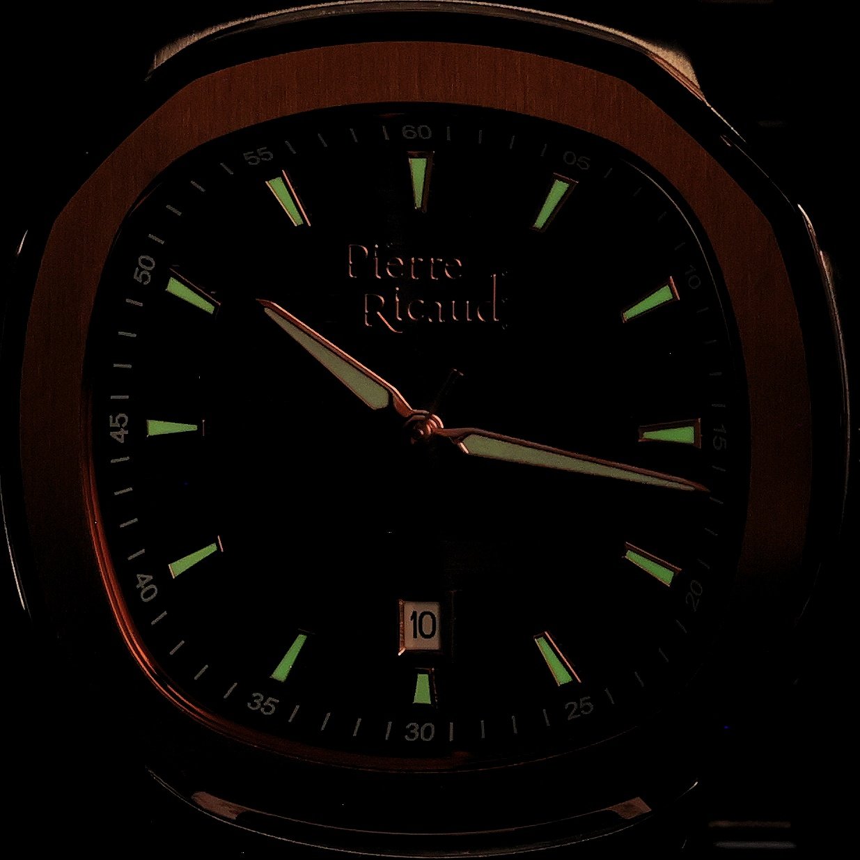 Pierre Ricaud P81082R1R5Q zegarek męski Bransoleta srebrny - miniatura 5