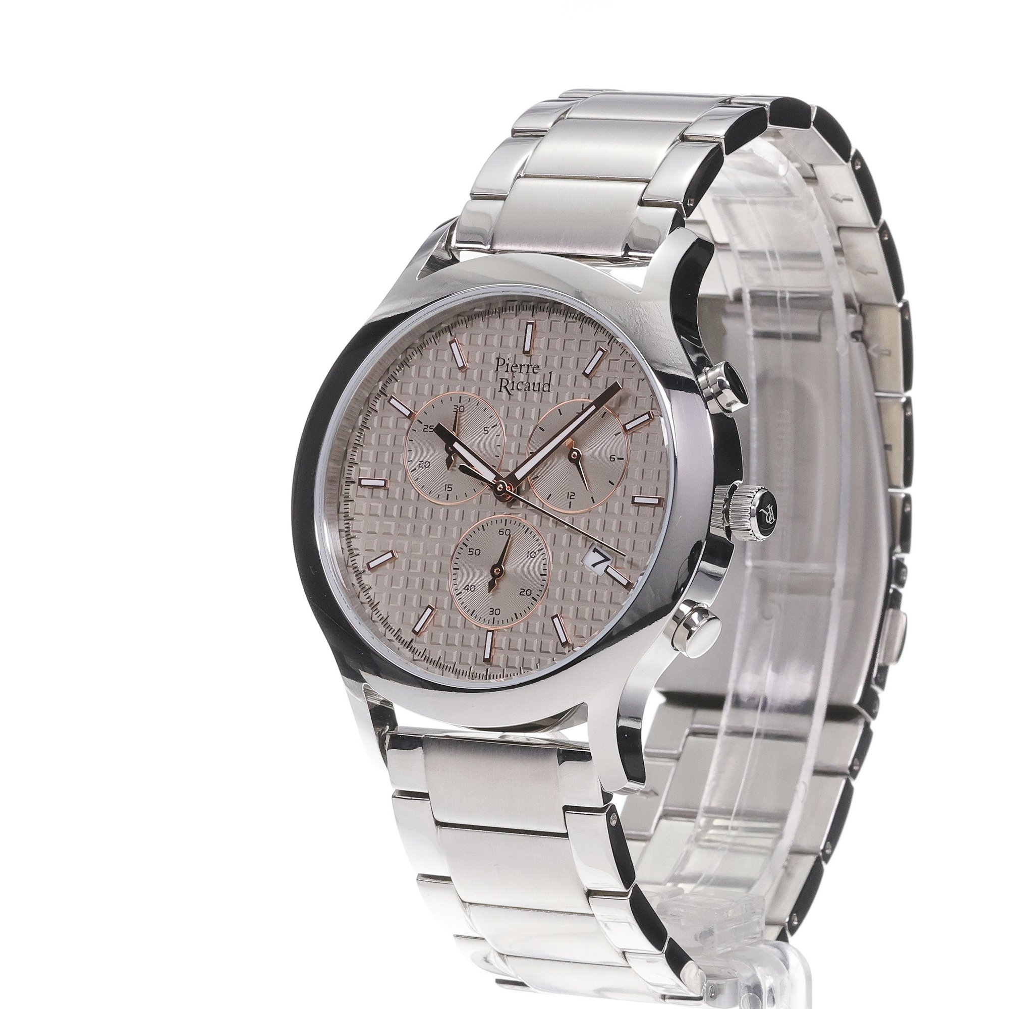 Pierre Ricaud P9109951R7CH Classic Chronograph zegarek klasyczny Męskie