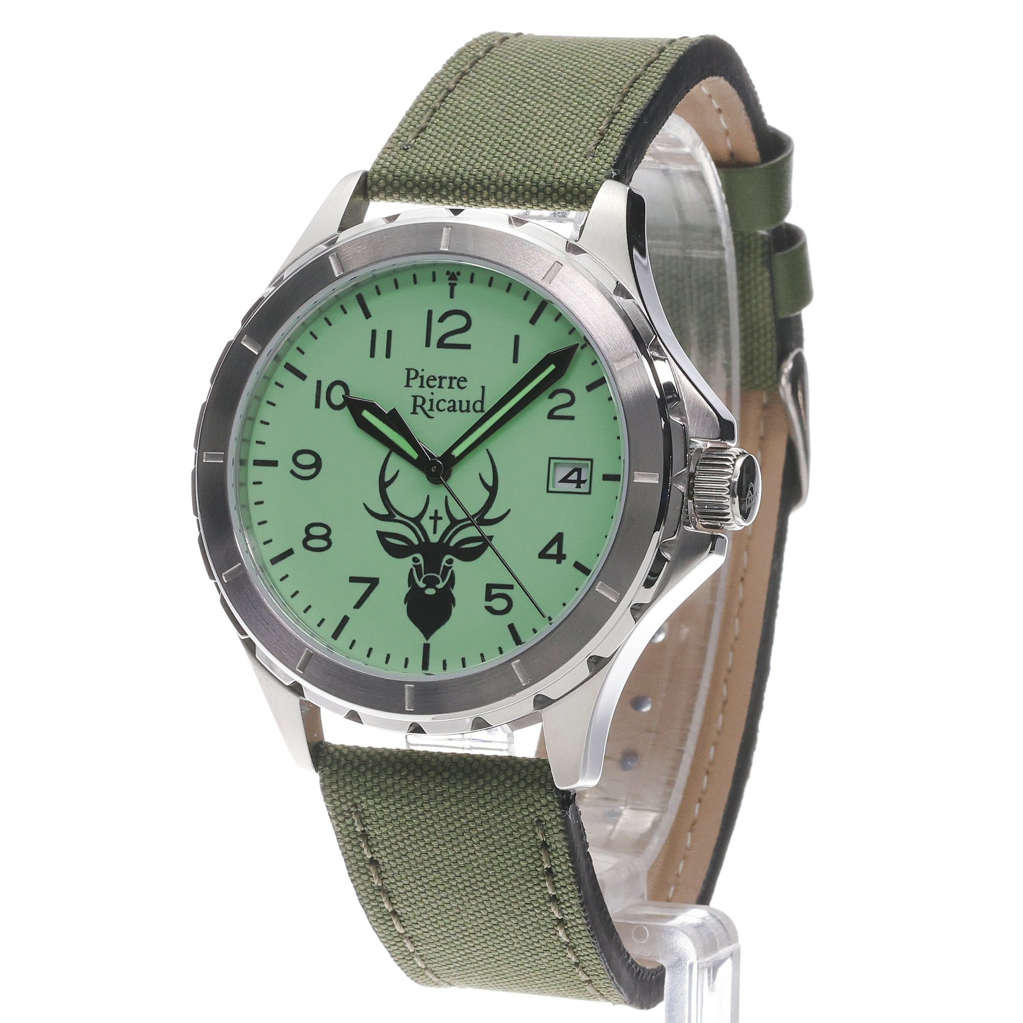 Pierre Ricaud P972325223QRE Pasek zegarek męski fashion-modowy mineralne