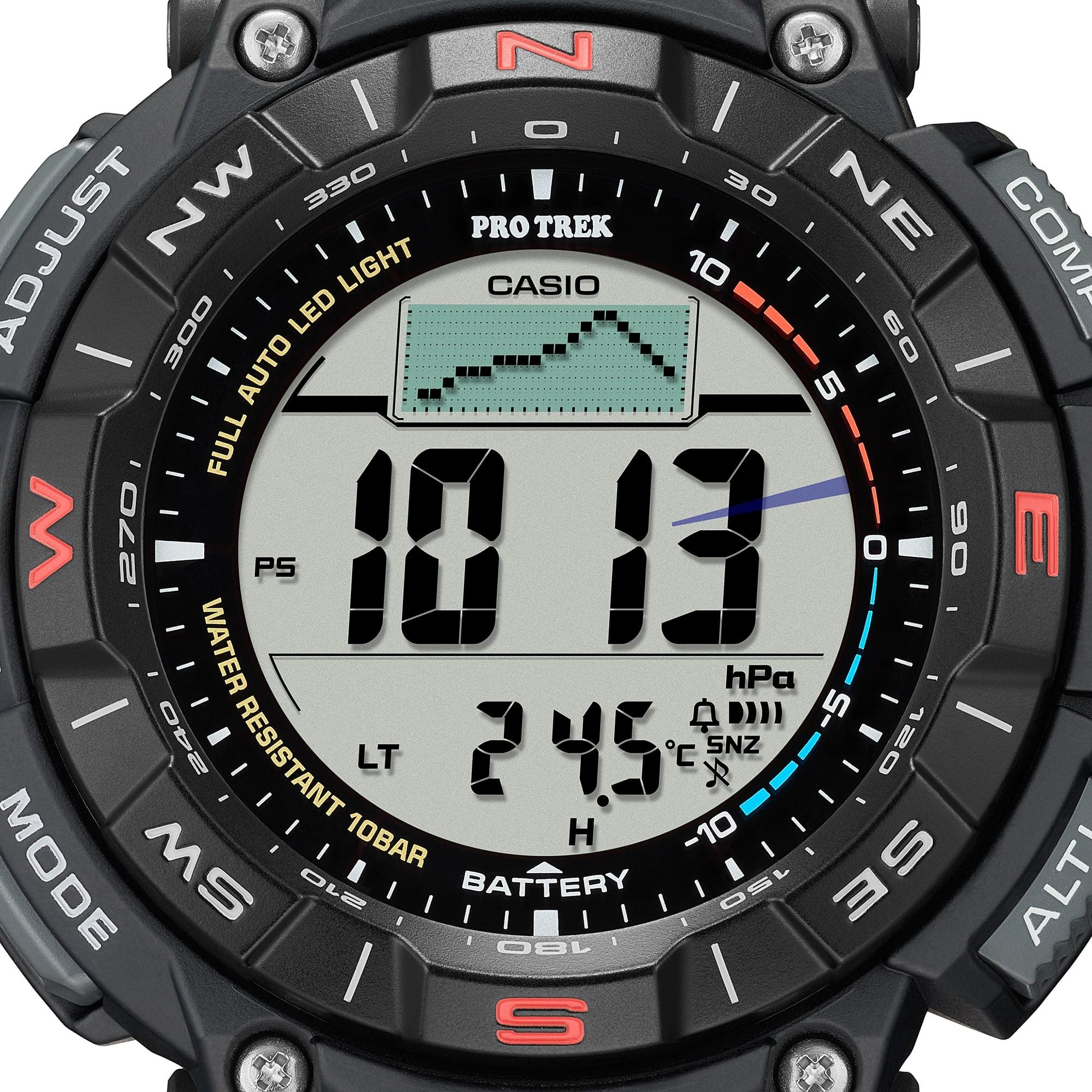 ProTrek PRG-340-1ER ProTrek sportowy zegarek czarny - miniatura 10