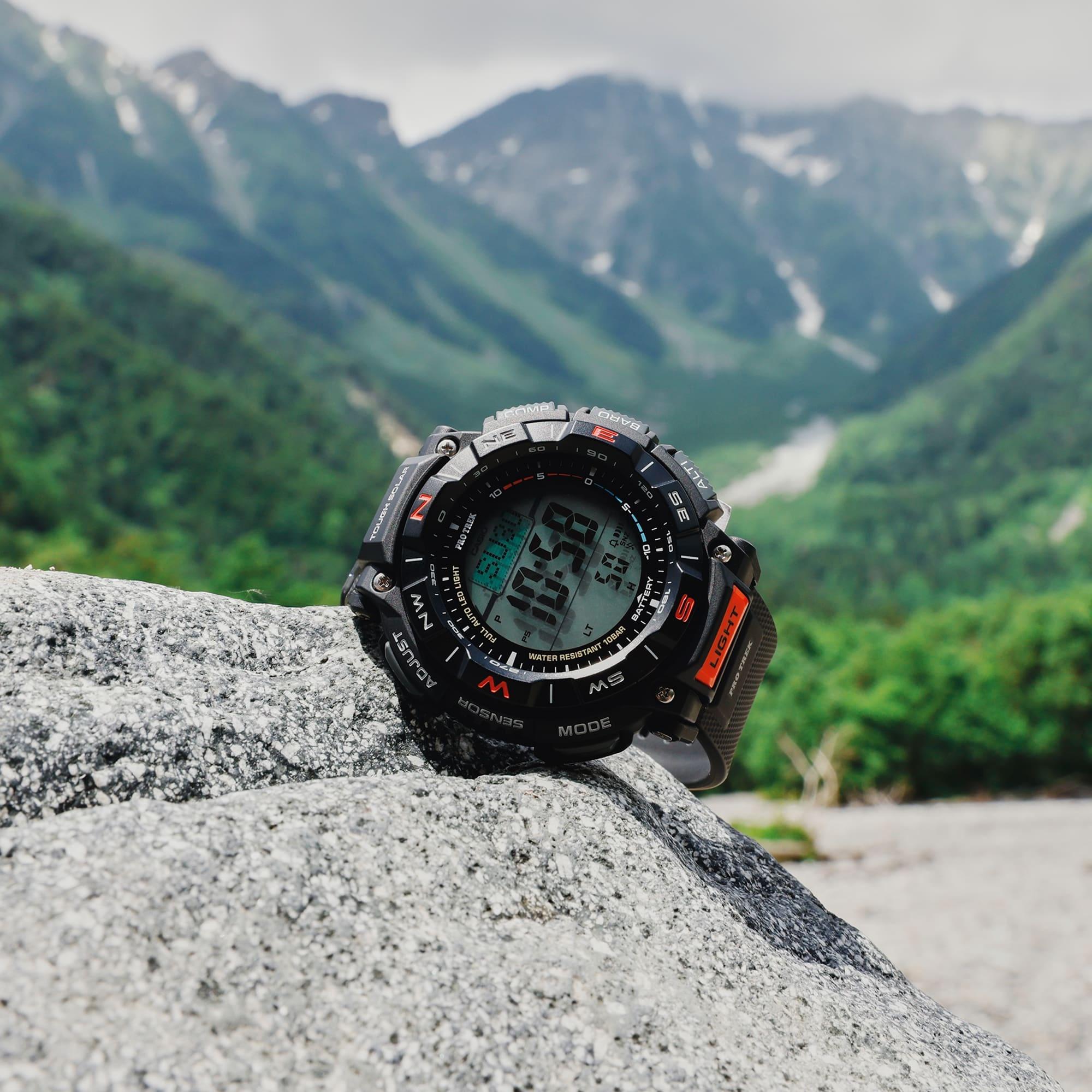 ProTrek PRG-340-1ER zegarek męski ProTrek czarny - miniatura 13