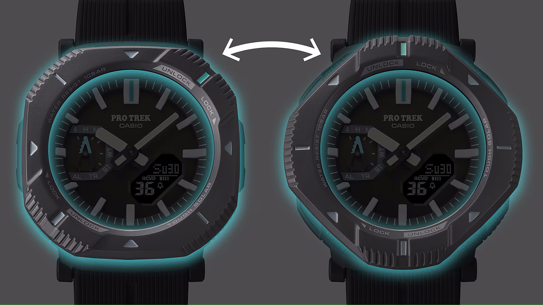 ProTrek PRJ-B001-1ER męski zegarek ProTrek pasek - miniatura 8