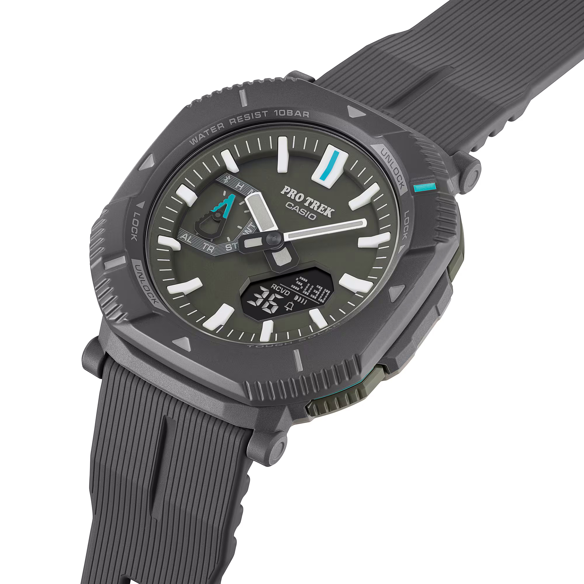 ProTrek PRJ-B001-1ER ProTrek sportowy zegarek szary - miniatura 3