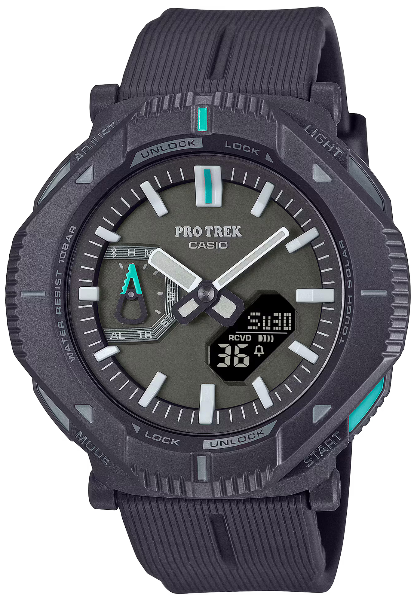 ProTrek PRJ-B001-1ER ProTrek zegarek męski sportowy mineralne - miniatura 2