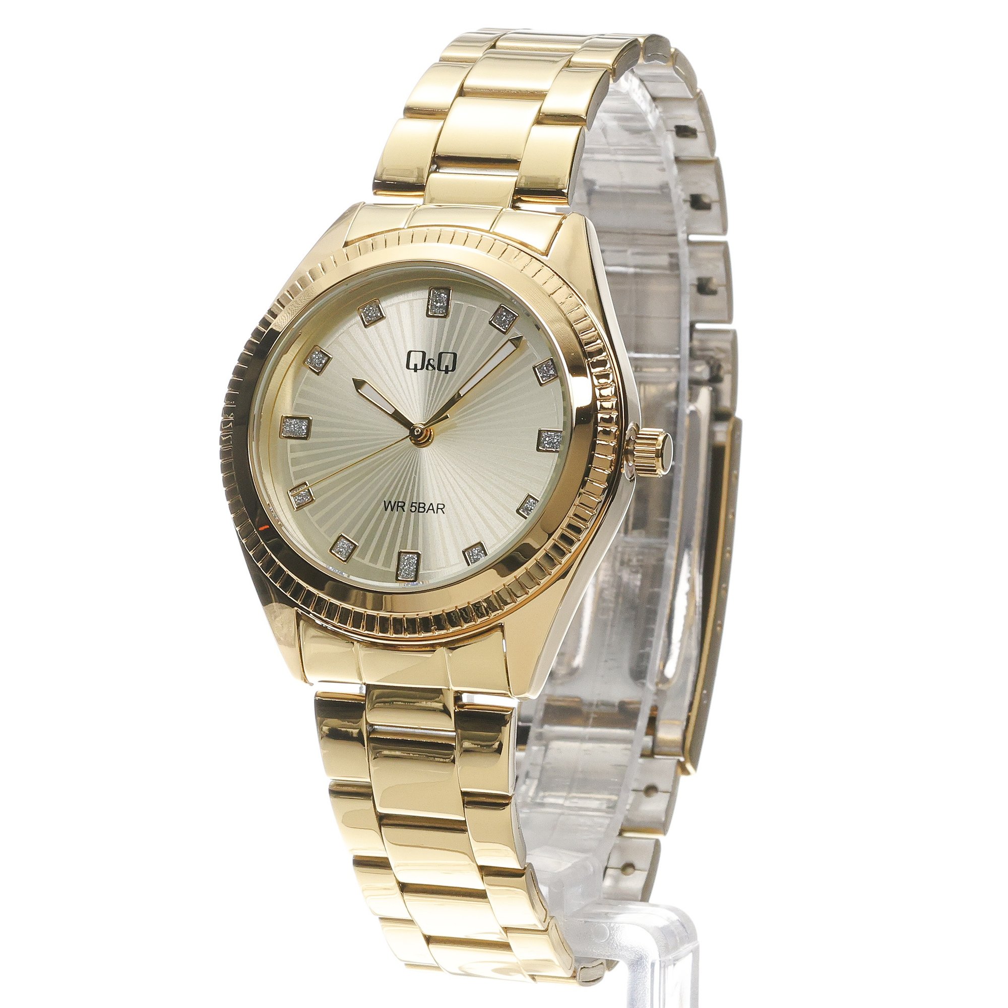 QQ Q01C-003P zegarek złoty elegancki Damskie bransoleta - miniatura 2