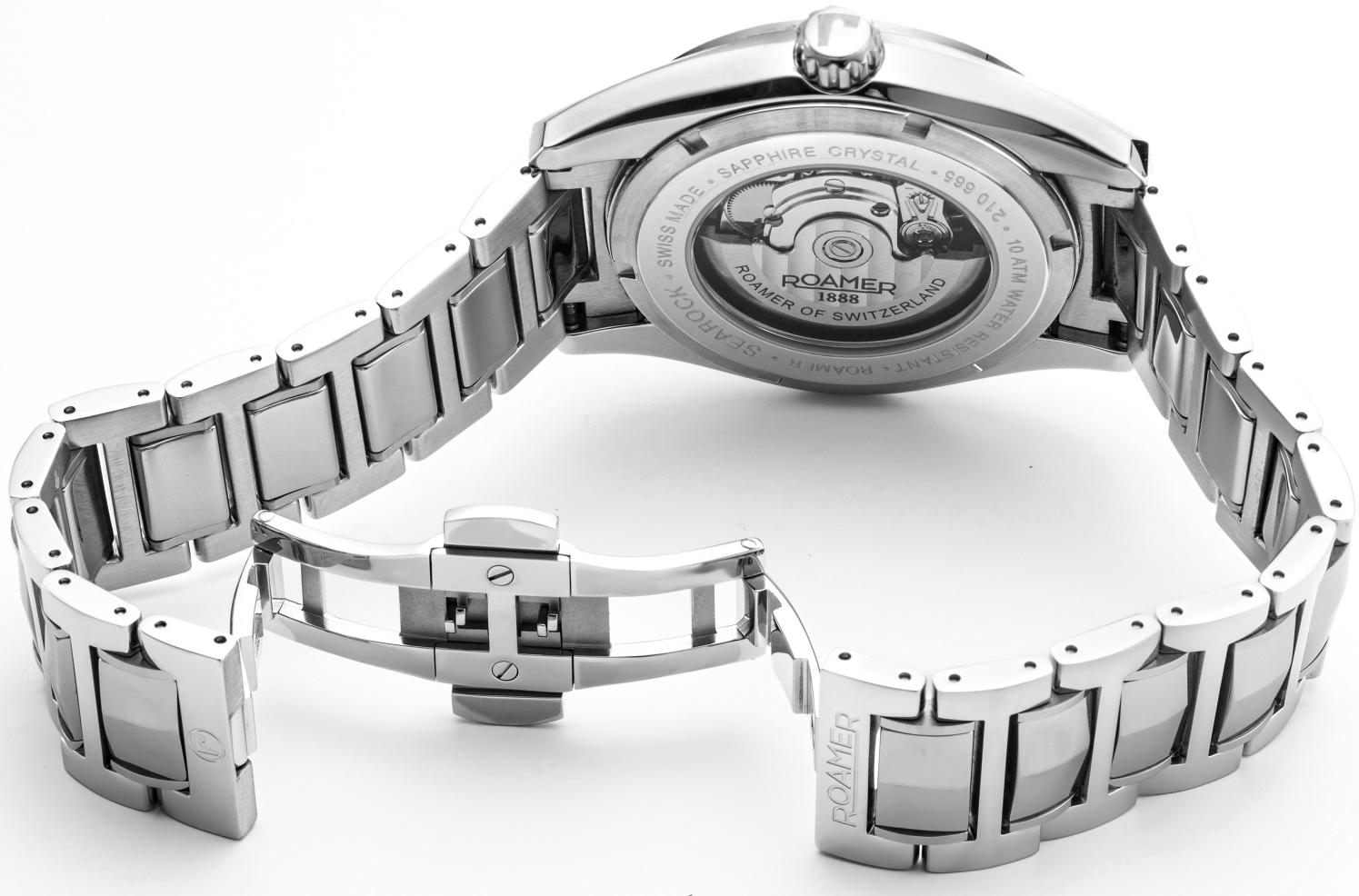 Roamer 210665 41 25 20 zegarek klasyczny Searock - miniatura 4