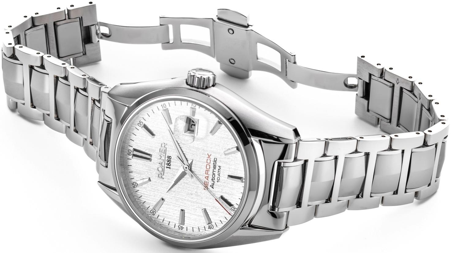 Roamer 210665 41 25 20 zegarek męski Searock - miniatura 2
