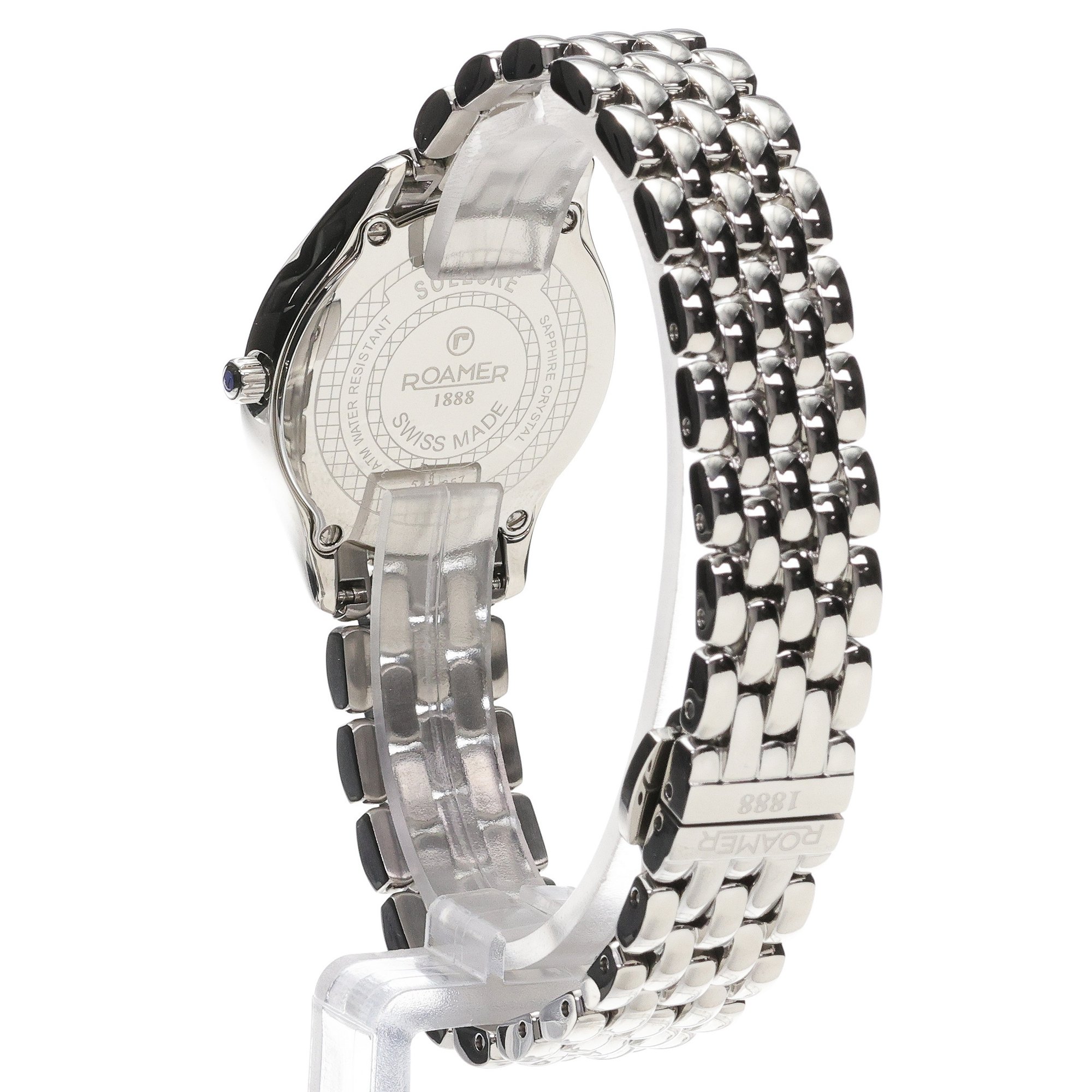 Roamer 547857 41 25 50 Soleure zegarek damski elegancki szafirowe