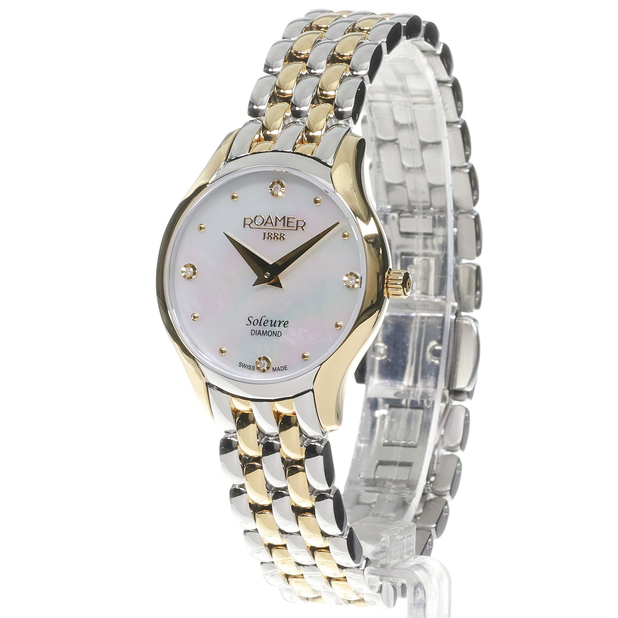 Roamer 547857 47 25 50 zegarek damski elegancki Soleure bransoleta