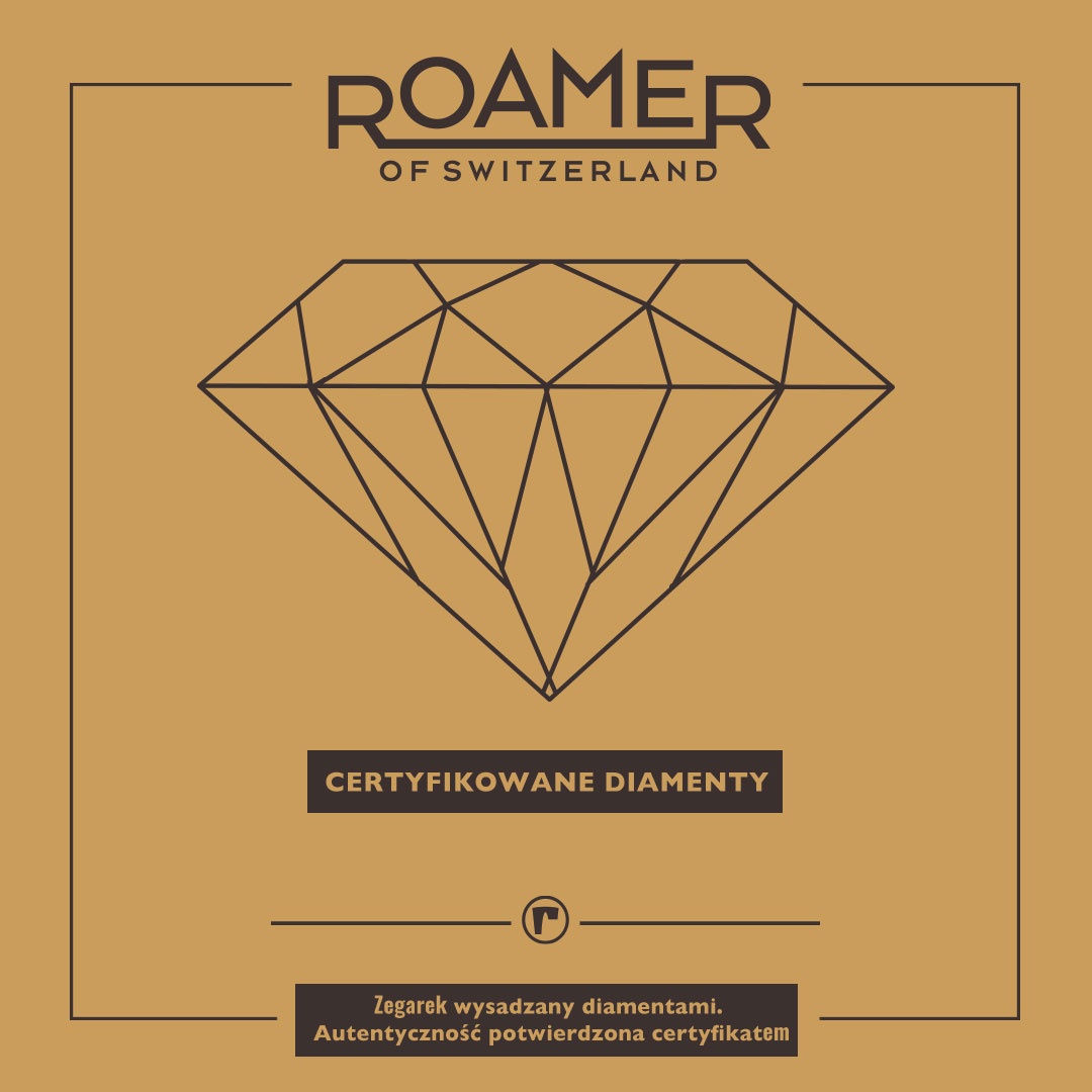 Roamer 601857 41 49 20 zegarek klasyczny Venus Diamond