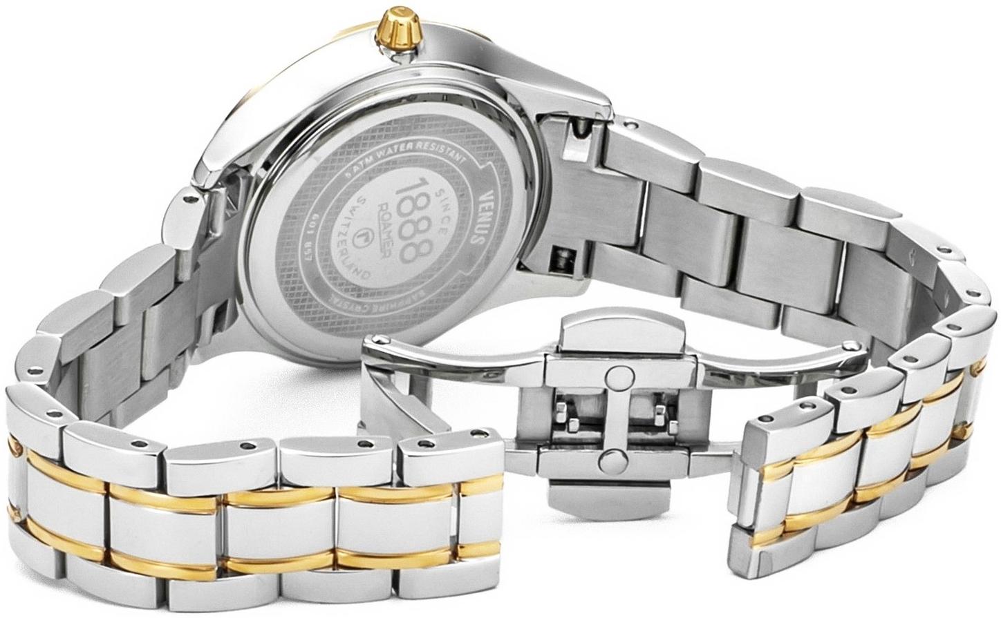 Roamer 601857 47 40 20 damski zegarek bransoleta