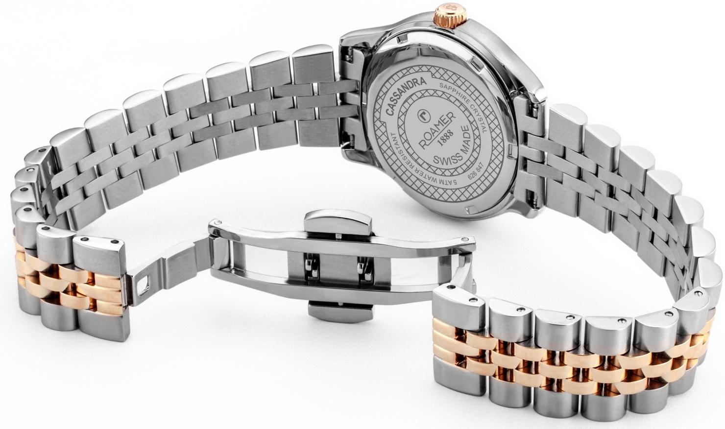 Roamer 626847 49 89 20 Cassandra diamond zegarek - miniatura 4