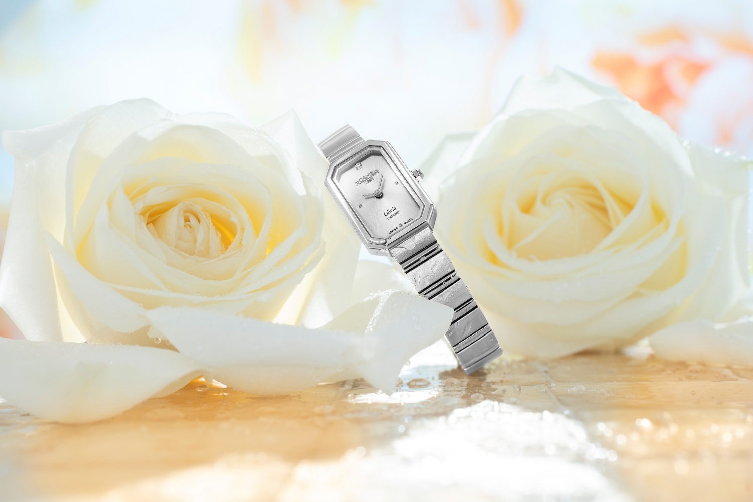 Roamer 627845 41 19 20 zegarek damski elegancki Olivia bransoleta