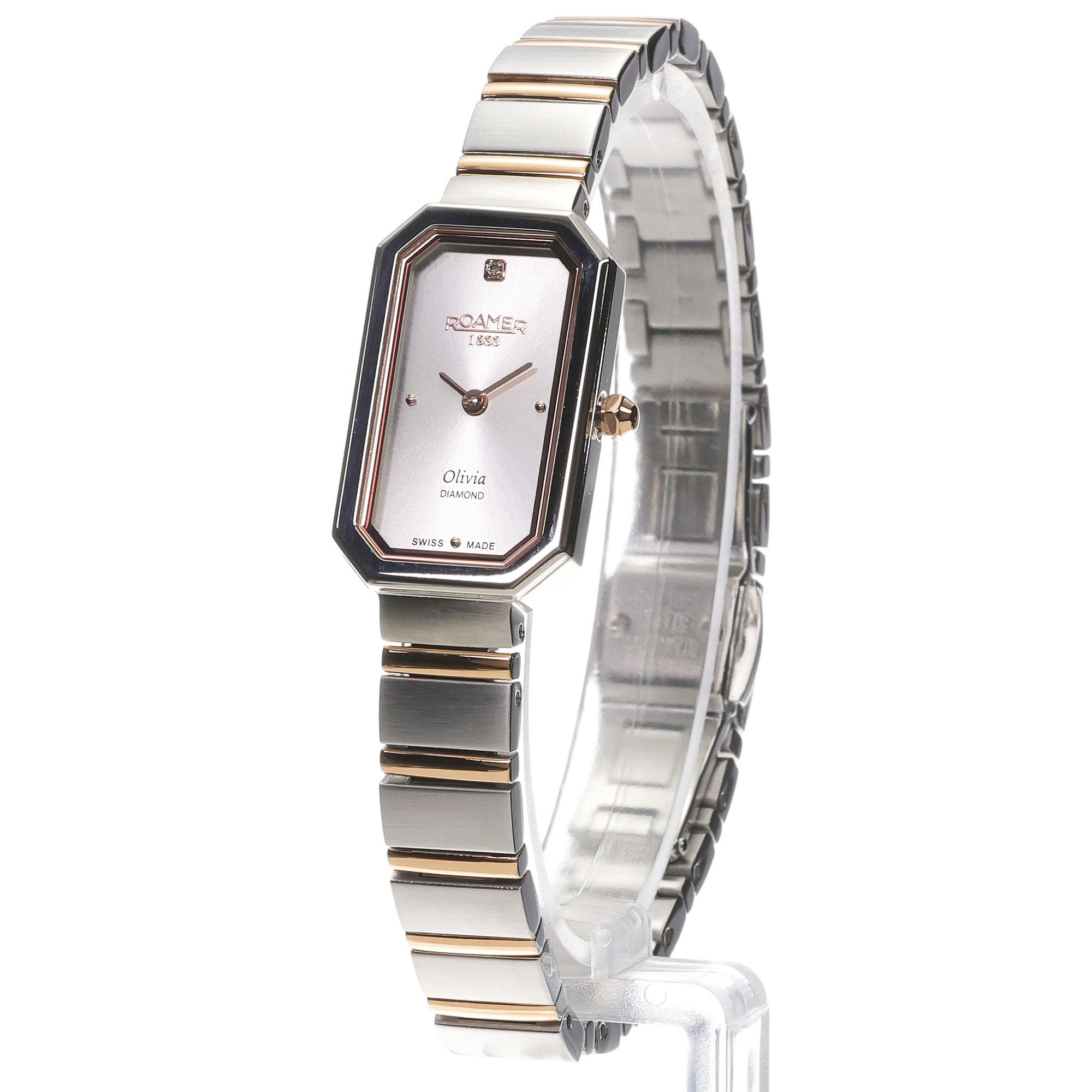 Roamer 627845 49 19 20 Olivia diamond Olivia elegancki zegarek srebrny - miniatura 2