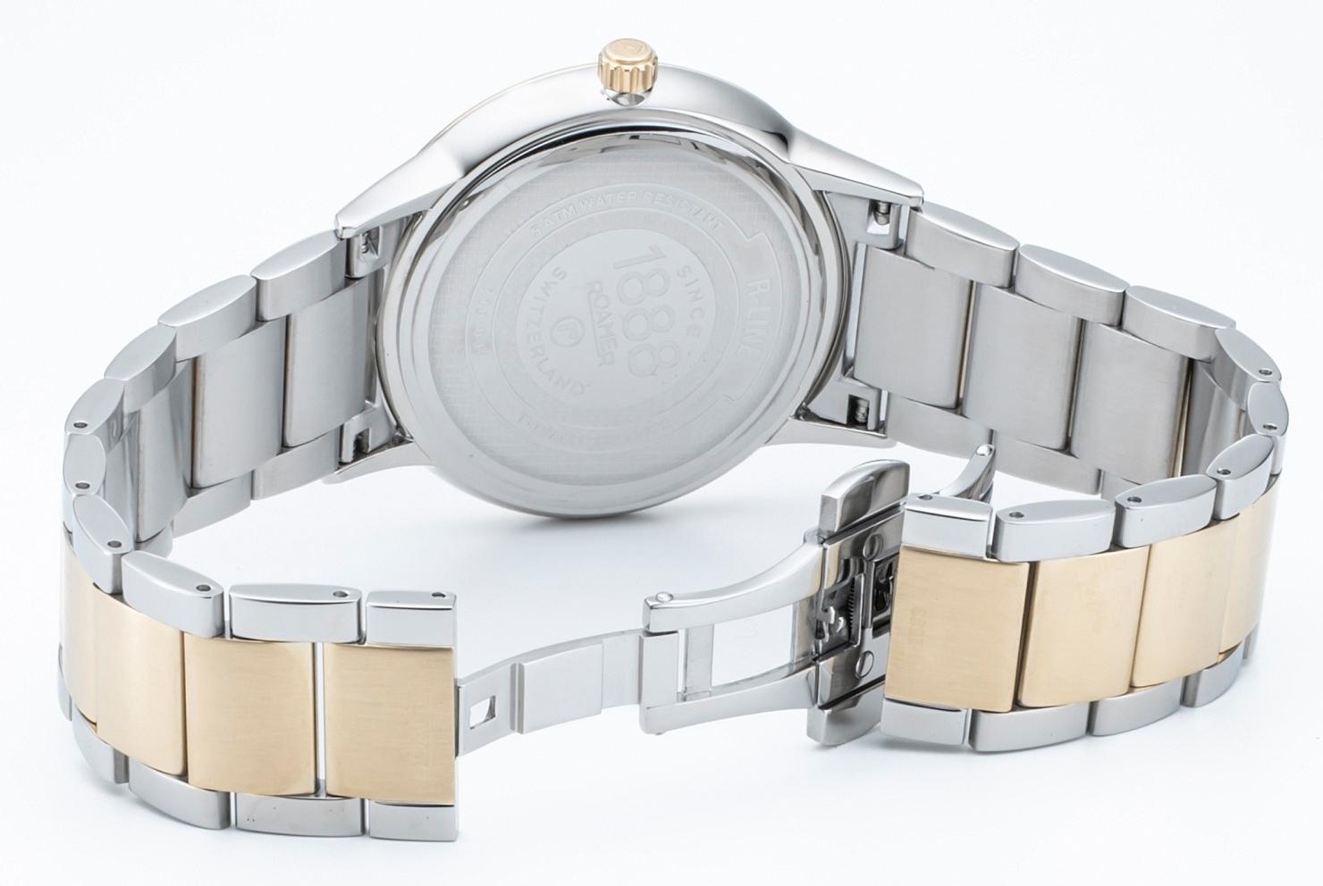 Roamer 718833 48 15 70 męski zegarek R-Line bransoleta