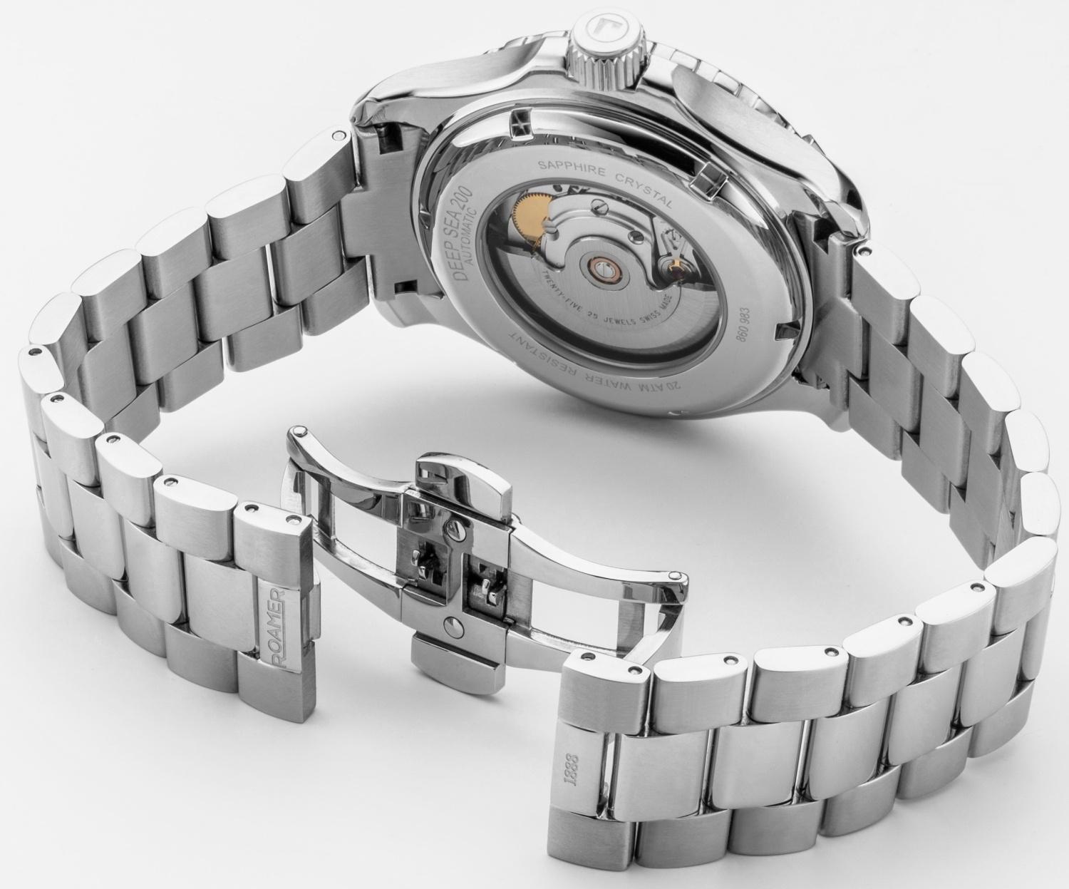 Roamer 860983 41 45 70 Deep Sea automatic zegarek - miniatura 4